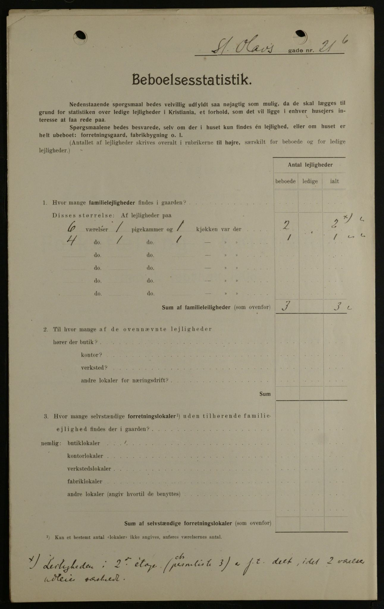 OBA, Municipal Census 1908 for Kristiania, 1908, p. 79486