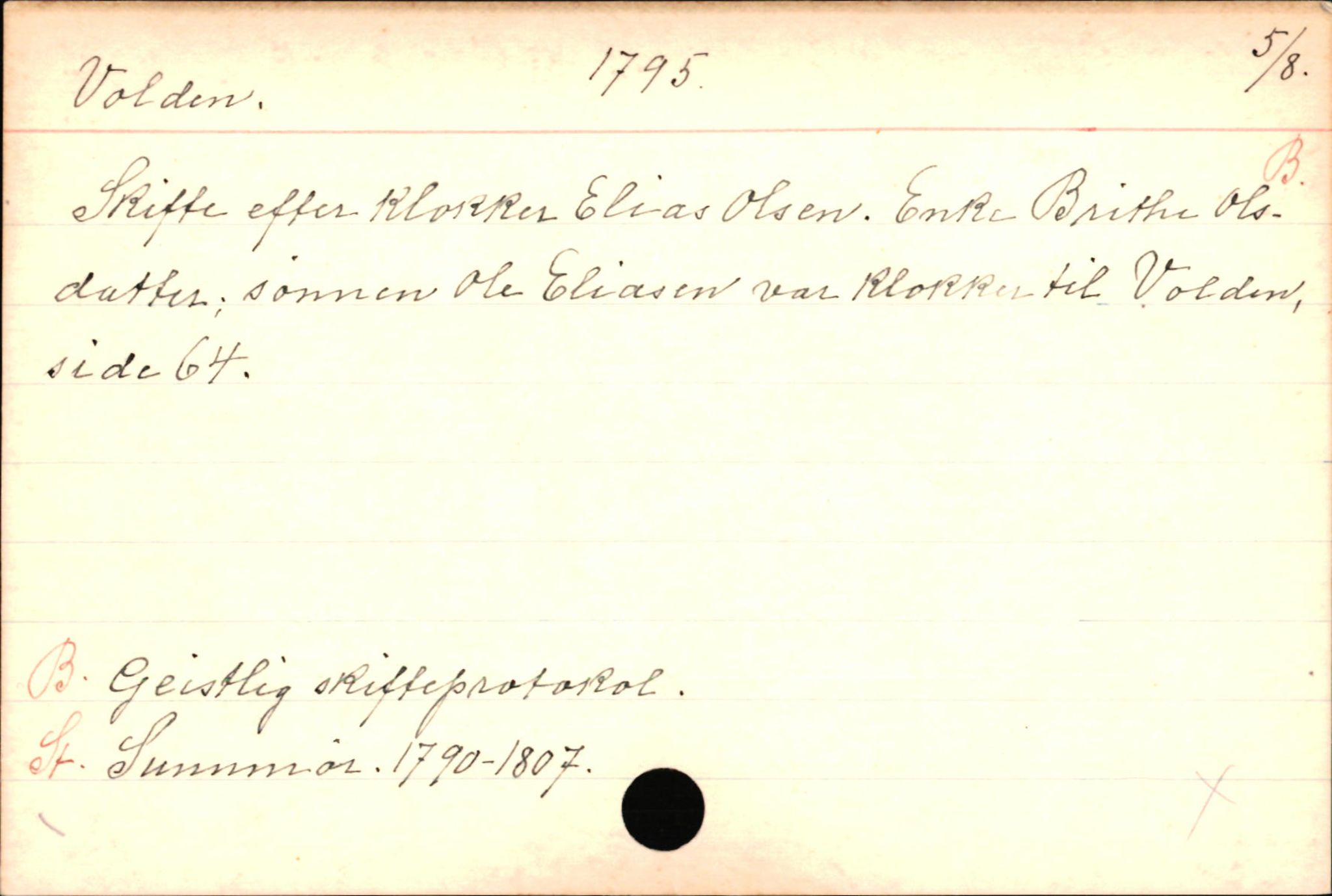 Haugen, Johannes - lærer, AV/SAB-SAB/PA-0036/01/L0001: Om klokkere og lærere, 1521-1904, p. 10698