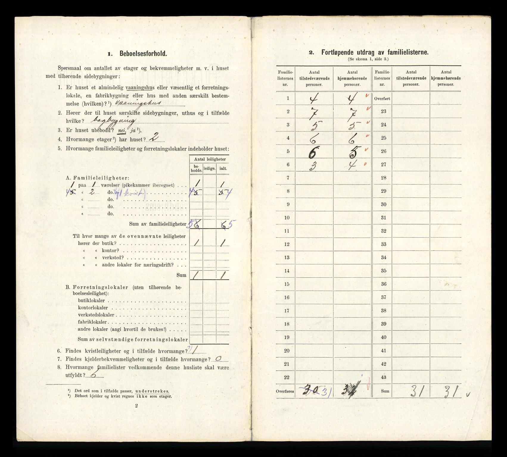 RA, 1910 census for Trondheim, 1910, p. 14342