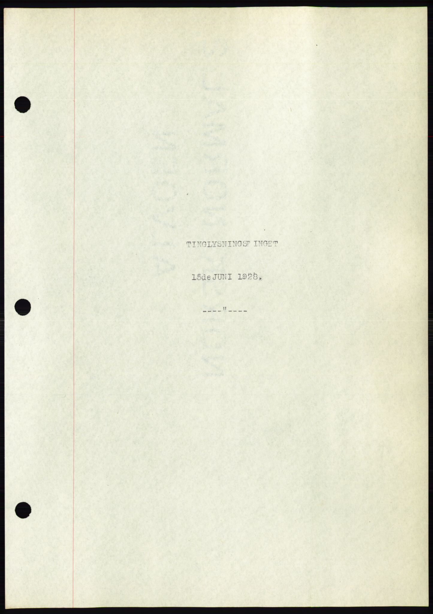 Ålesund byfogd, AV/SAT-A-4384: Mortgage book no. 24, 1928-1929, Deed date: 15.06.1928