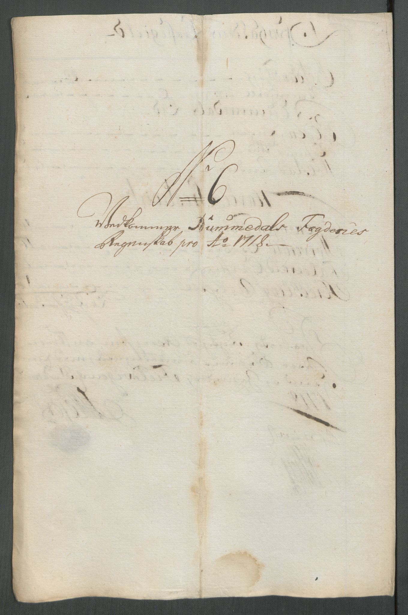 Rentekammeret inntil 1814, Reviderte regnskaper, Fogderegnskap, AV/RA-EA-4092/R64/L4439: Fogderegnskap Namdal, 1718, p. 115