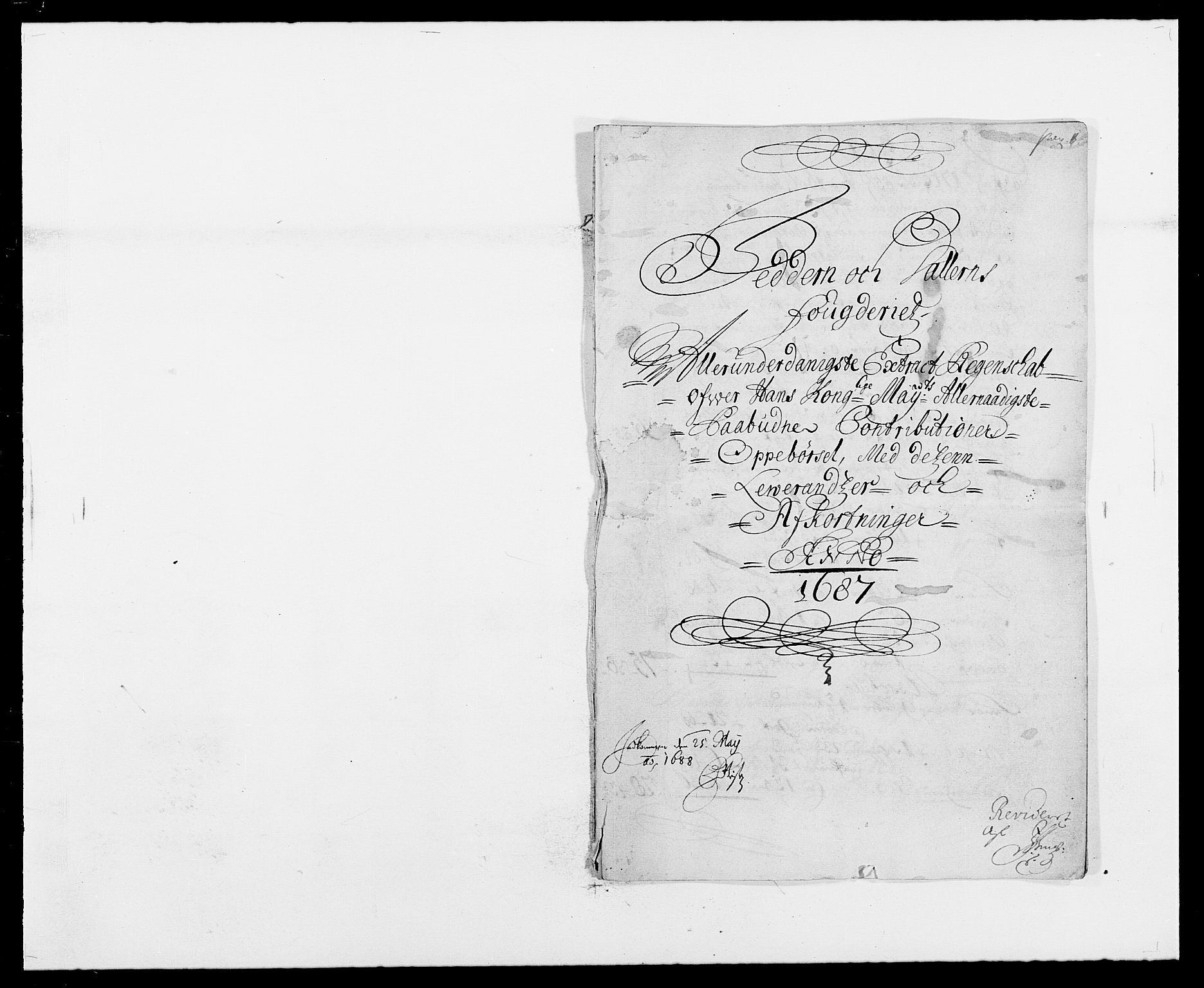 Rentekammeret inntil 1814, Reviderte regnskaper, Fogderegnskap, RA/EA-4092/R46/L2726: Fogderegnskap Jæren og Dalane, 1686-1689, p. 136