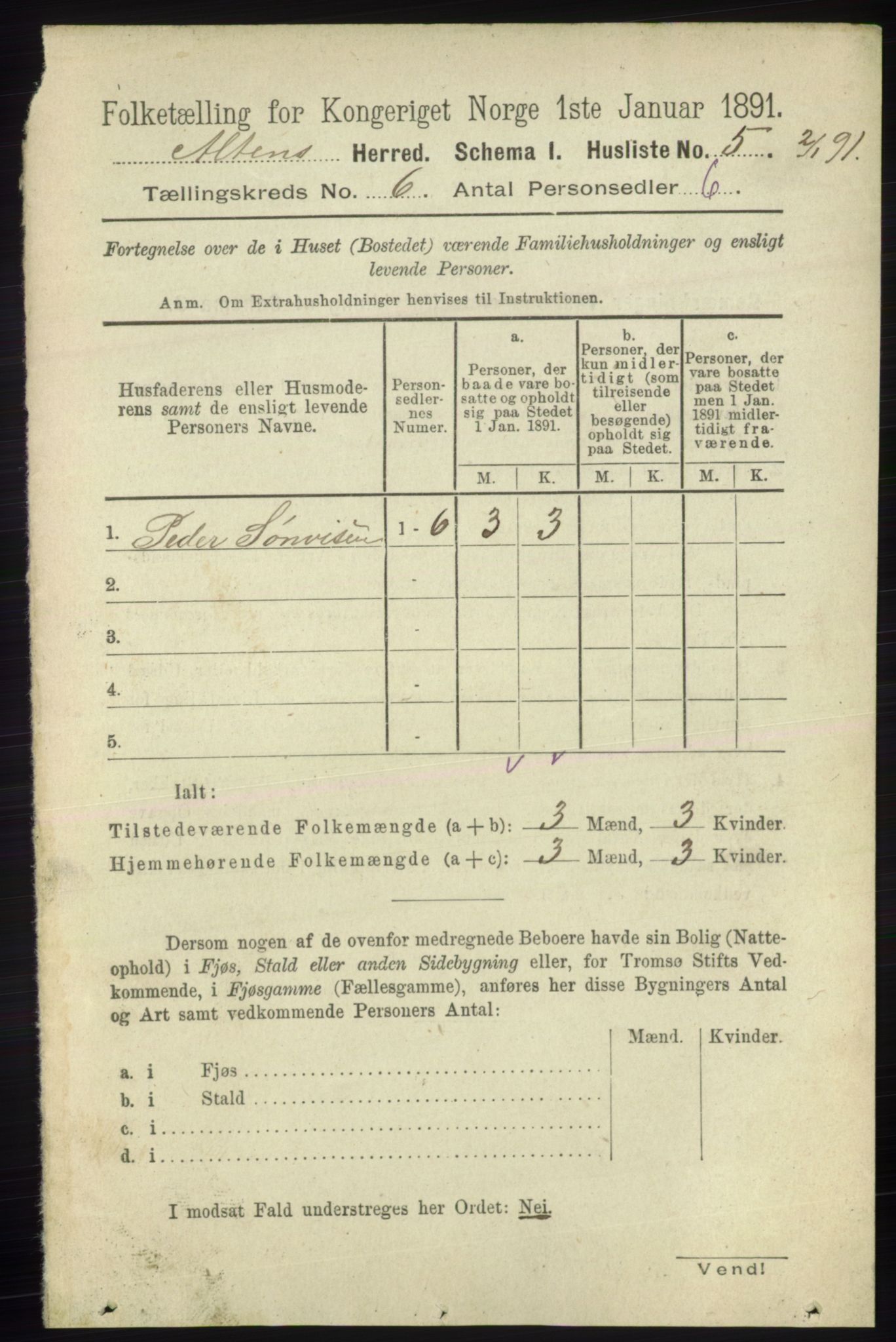 RA, 1891 census for 2012 Alta, 1891, p. 1816