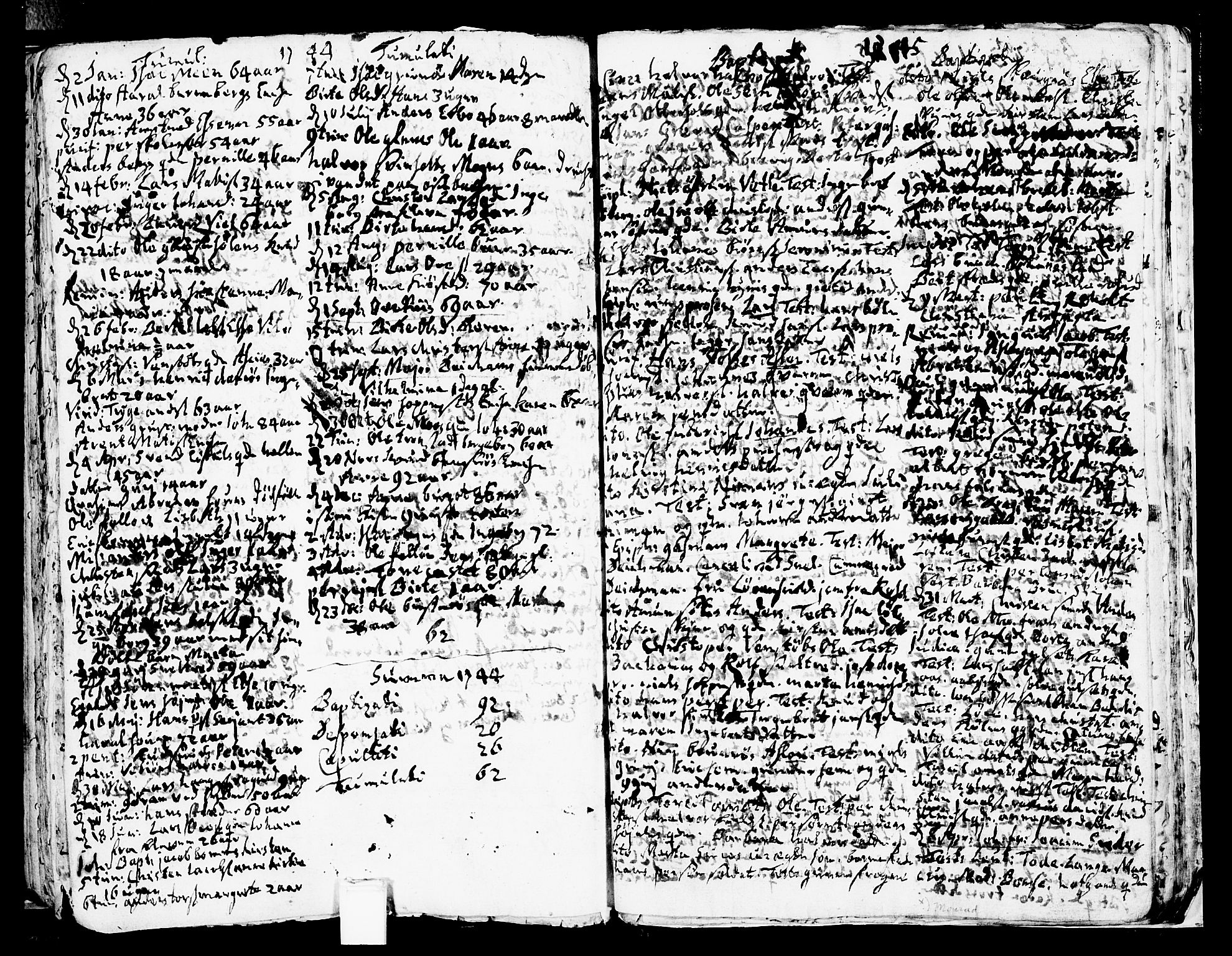 Gjerpen kirkebøker, SAKO/A-265/F/Fa/L0001: Parish register (official) no. I 1, 1681-1746