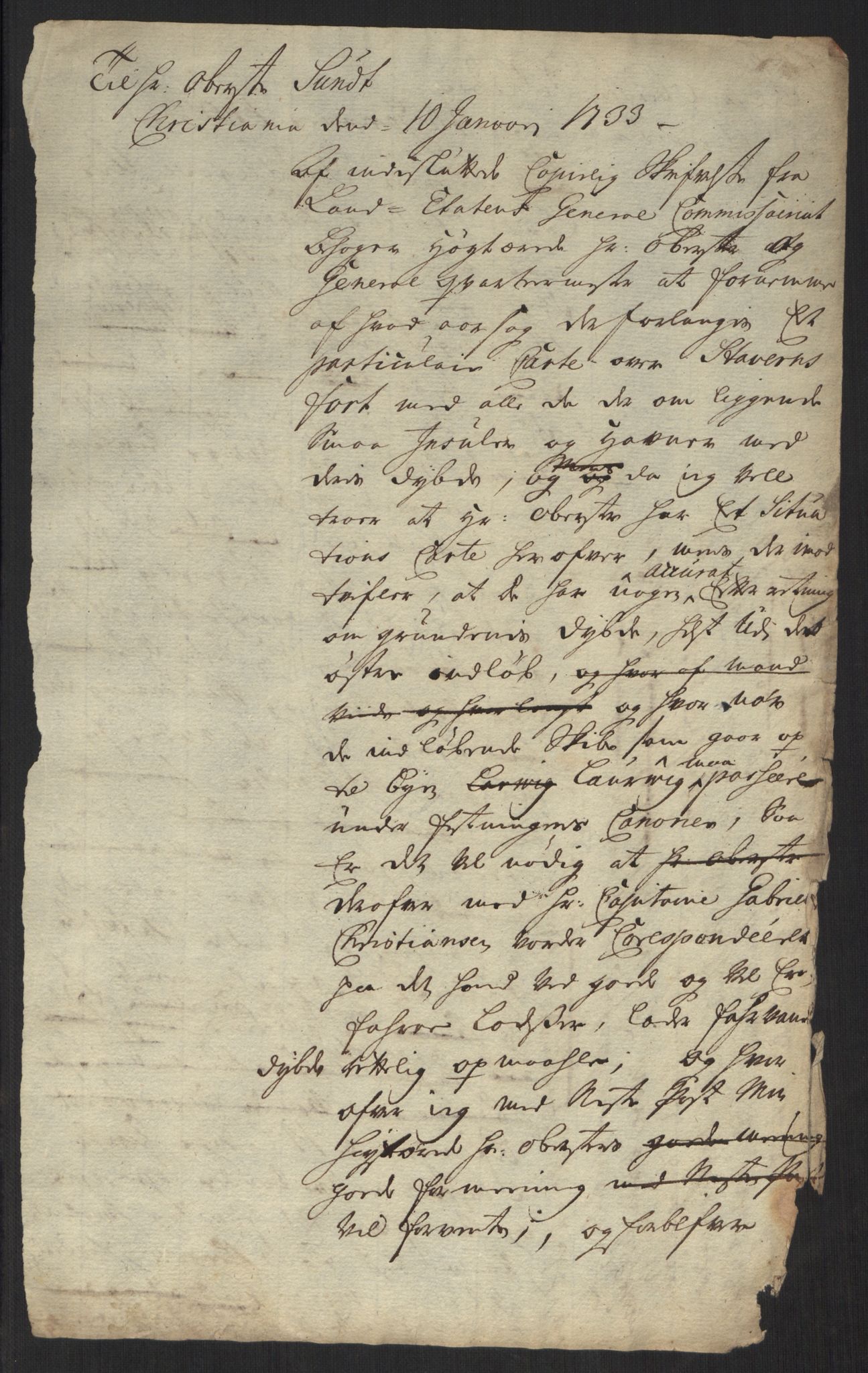 Kommanderende general (KG I) med Det norske krigsdirektorium, AV/RA-EA-5419/B/L0013: Kommanderende generals konsepter, 1730-1733, p. 544