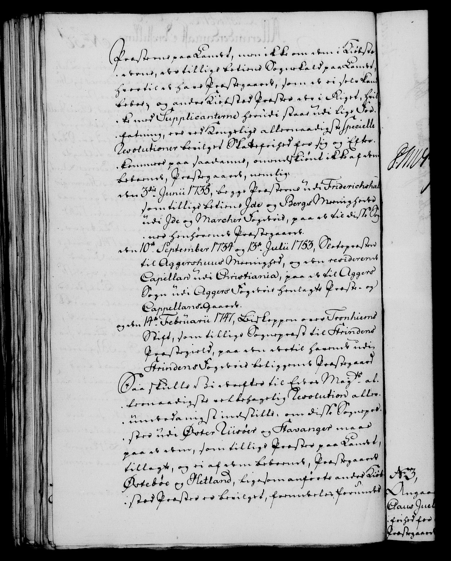 Rentekammeret, Kammerkanselliet, RA/EA-3111/G/Gf/Gfa/L0058: Norsk relasjons- og resolusjonsprotokoll (merket RK 52.58), 1776, p. 221