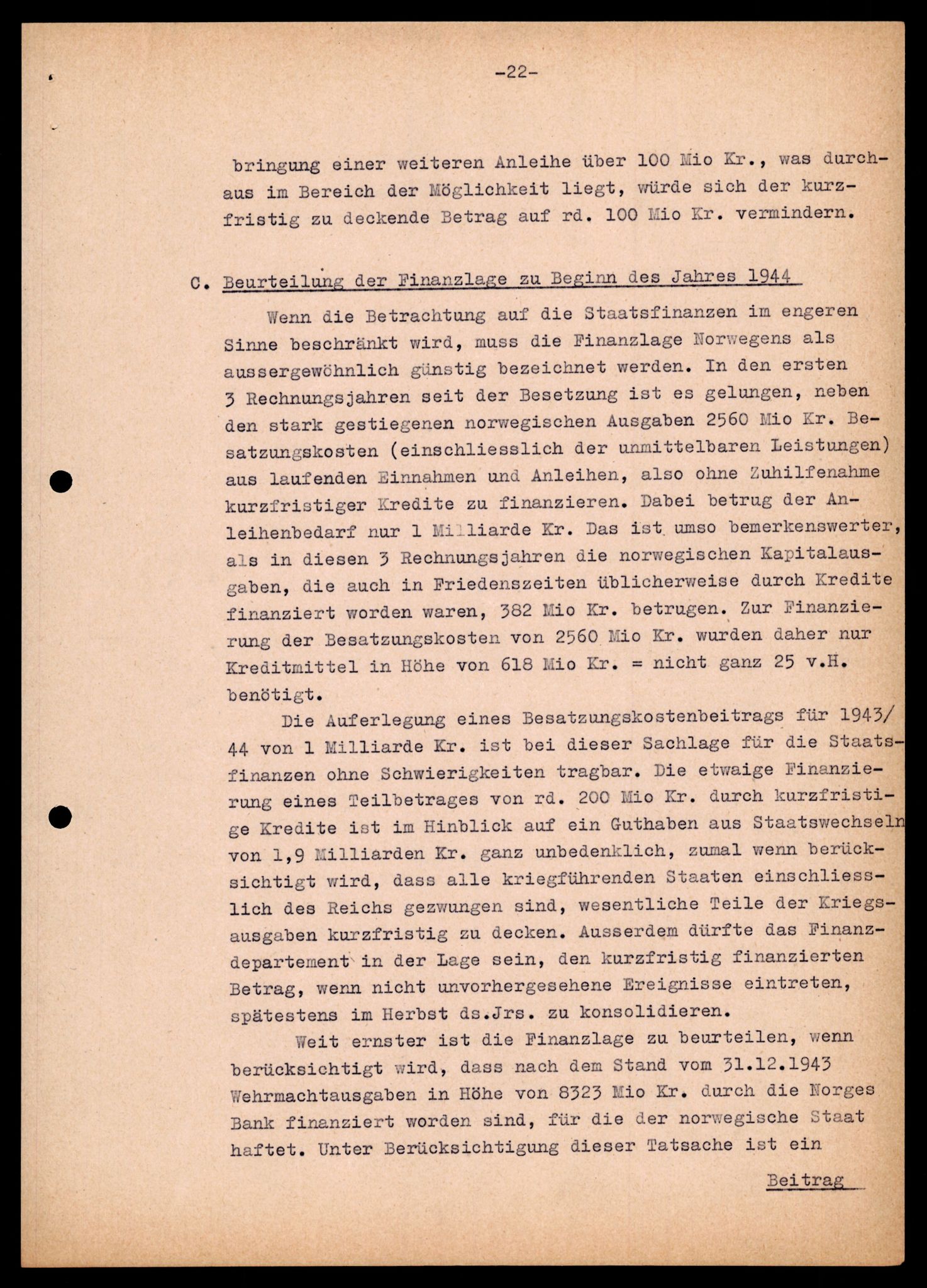 Forsvarets Overkommando. 2 kontor. Arkiv 11.4. Spredte tyske arkivsaker, AV/RA-RAFA-7031/D/Dar/Darb/L0004: Reichskommissariat - Hauptabteilung Vervaltung og Hauptabteilung Volkswirtschaft, 1940-1945, p. 639