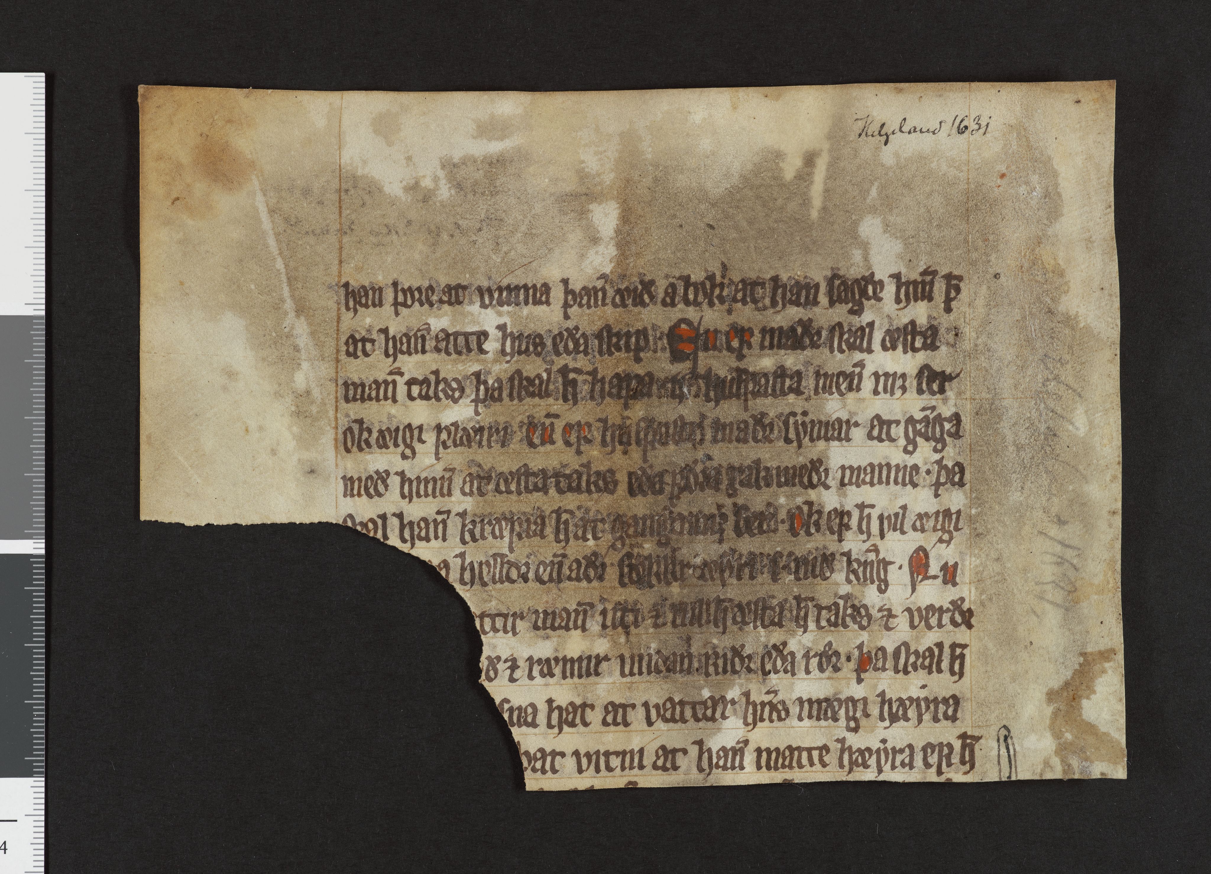 Riksarkivets diplomsamling, AV/RA-EA-5965/F26/L0002: Norrøne membranfragmenter bestand 2-9 (10), 1100-1536, p. 161