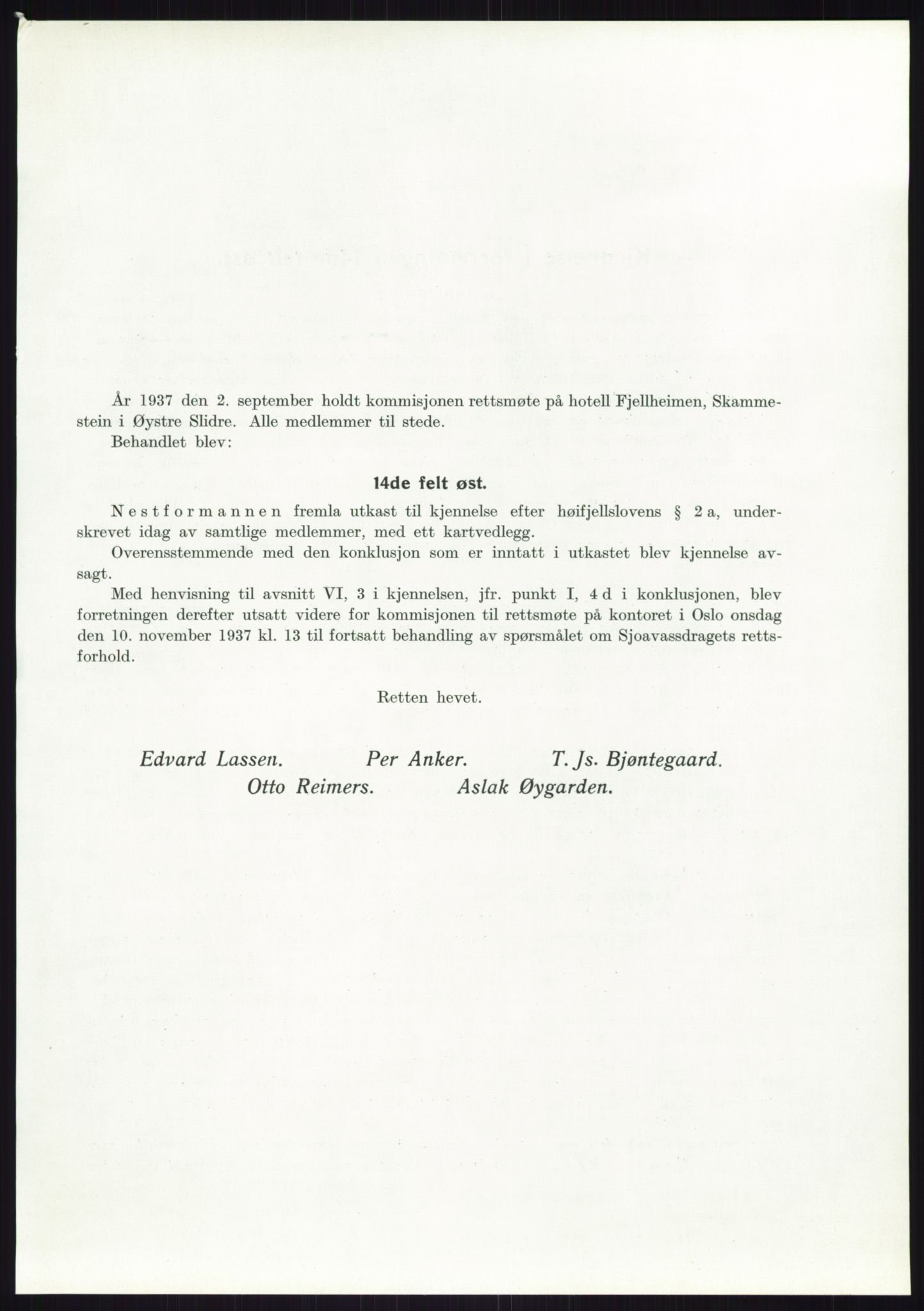 Høyfjellskommisjonen, AV/RA-S-1546/X/Xa/L0001: Nr. 1-33, 1909-1953, p. 5686