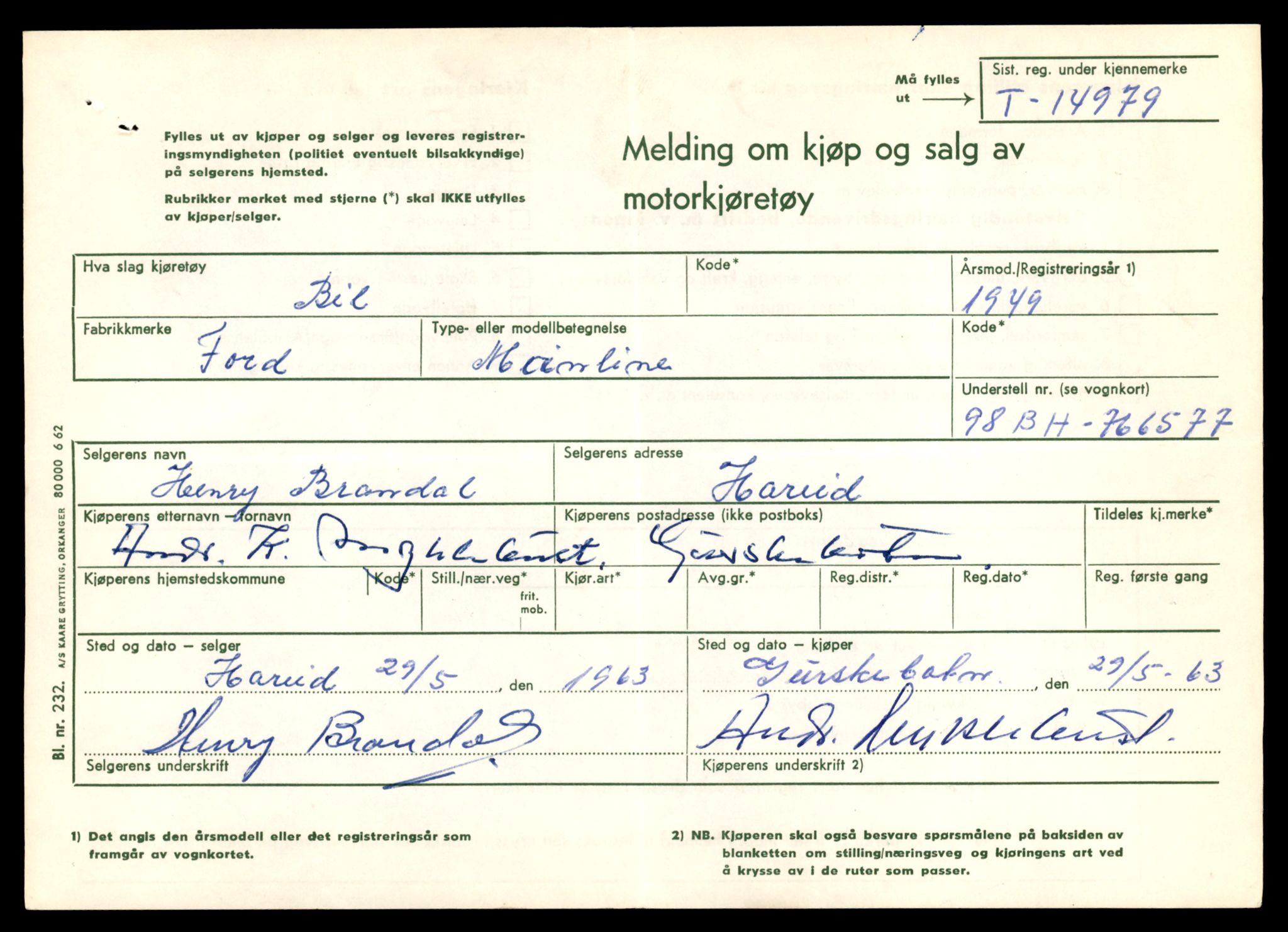 Møre og Romsdal vegkontor - Ålesund trafikkstasjon, AV/SAT-A-4099/F/Fe/L0049: Registreringskort for kjøretøy T 14864 - T 18613, 1927-1998, p. 2729