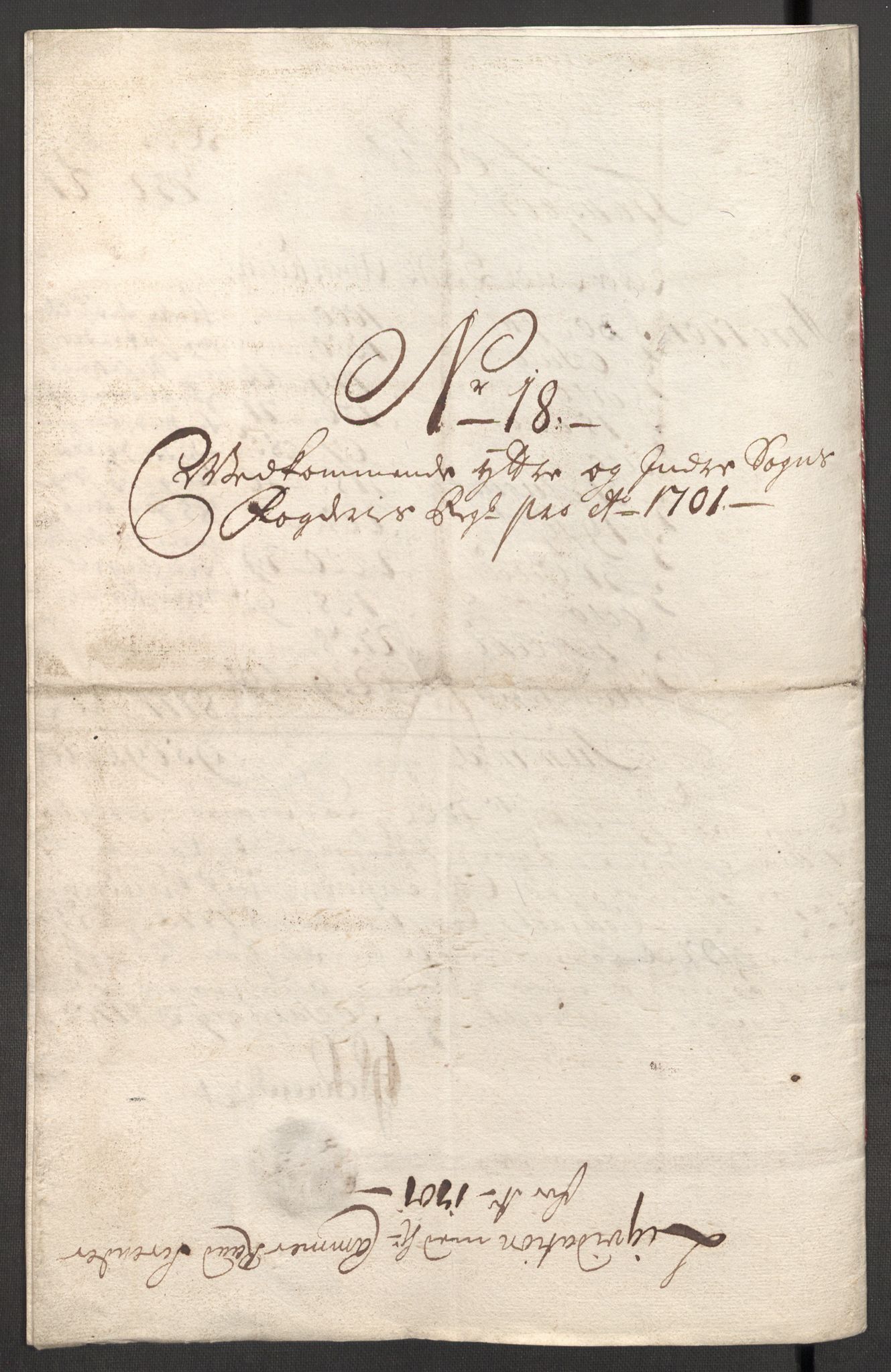 Rentekammeret inntil 1814, Reviderte regnskaper, Fogderegnskap, AV/RA-EA-4092/R52/L3311: Fogderegnskap Sogn, 1700-1701, p. 505