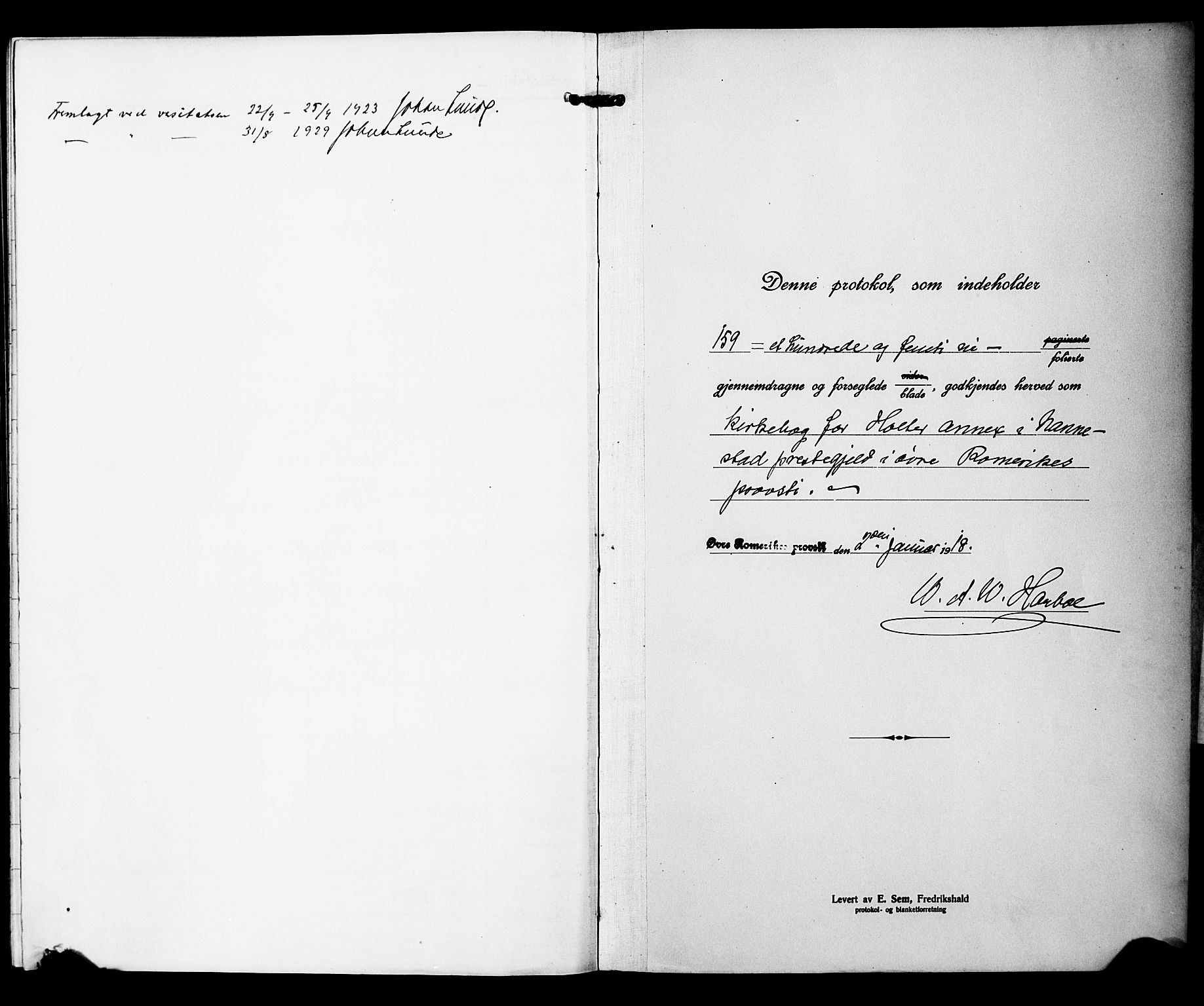 Nannestad prestekontor Kirkebøker, AV/SAO-A-10414a/G/Gb/L0002: Parish register (copy) no. II 2, 1918-1929