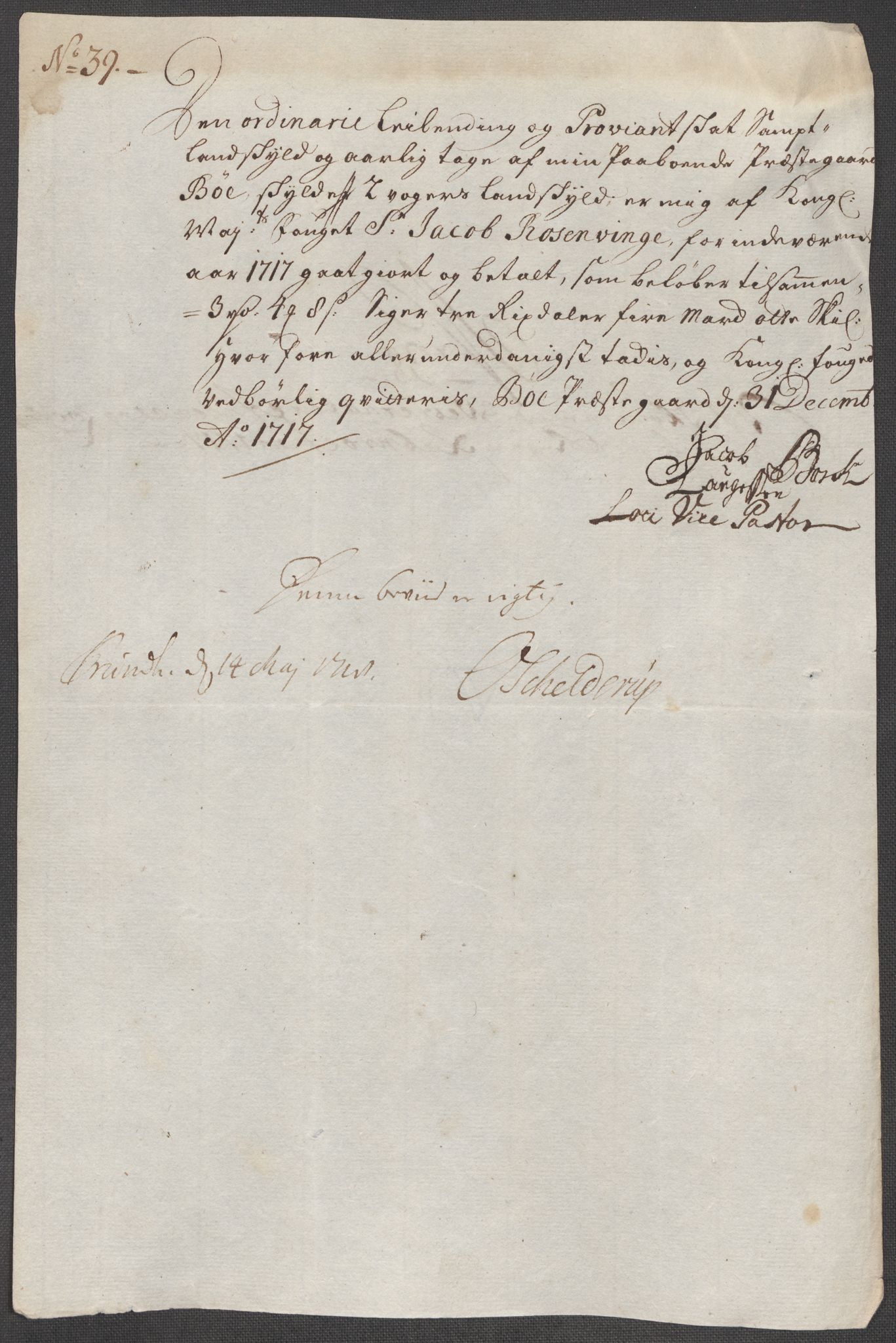 Rentekammeret inntil 1814, Reviderte regnskaper, Fogderegnskap, AV/RA-EA-4092/R67/L4683: Fogderegnskap Vesterålen, Andenes og Lofoten, 1717, p. 237