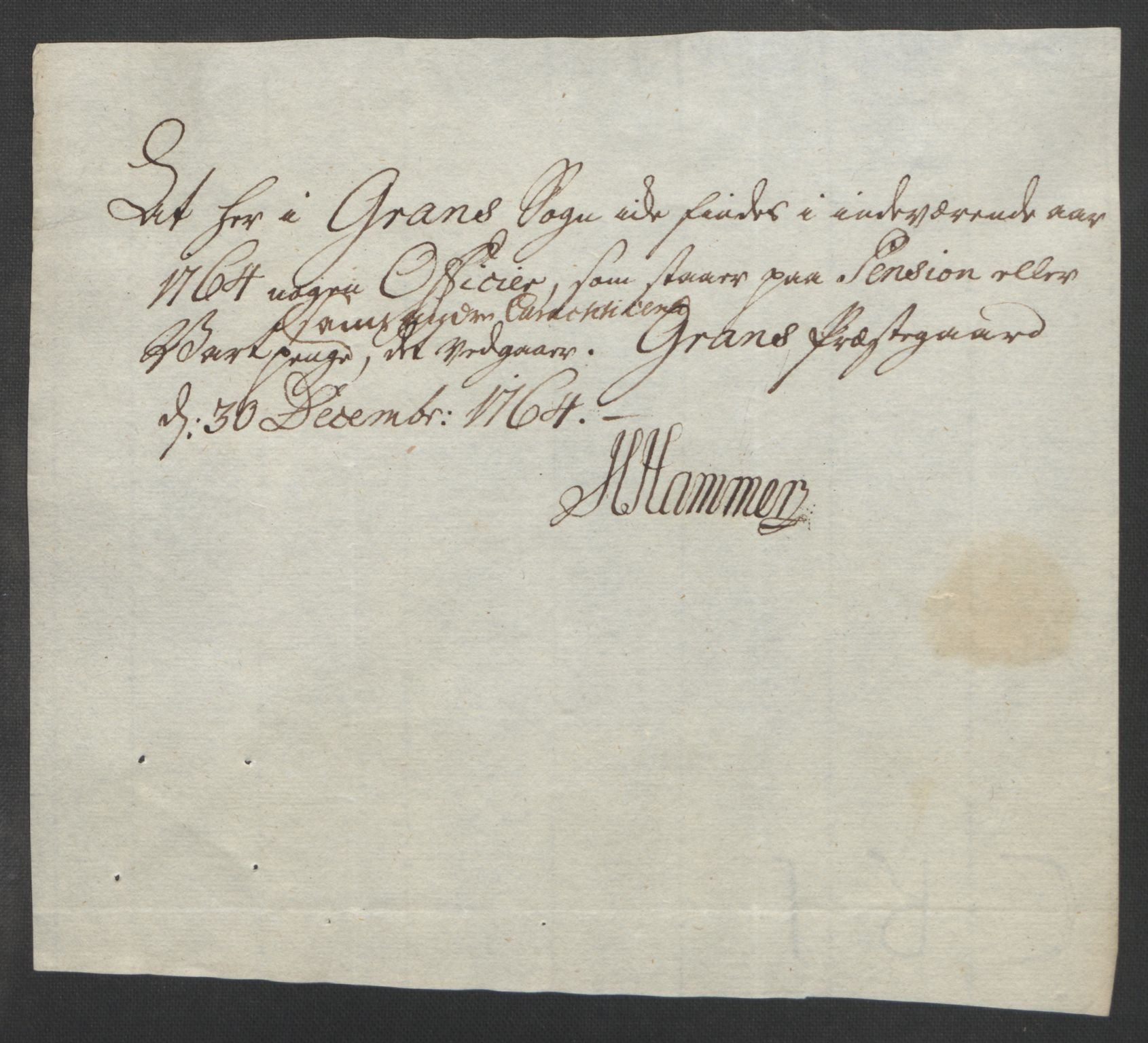 Rentekammeret inntil 1814, Reviderte regnskaper, Fogderegnskap, AV/RA-EA-4092/R19/L1399: Fogderegnskap Toten, Hadeland og Vardal, 1762-1783, p. 72