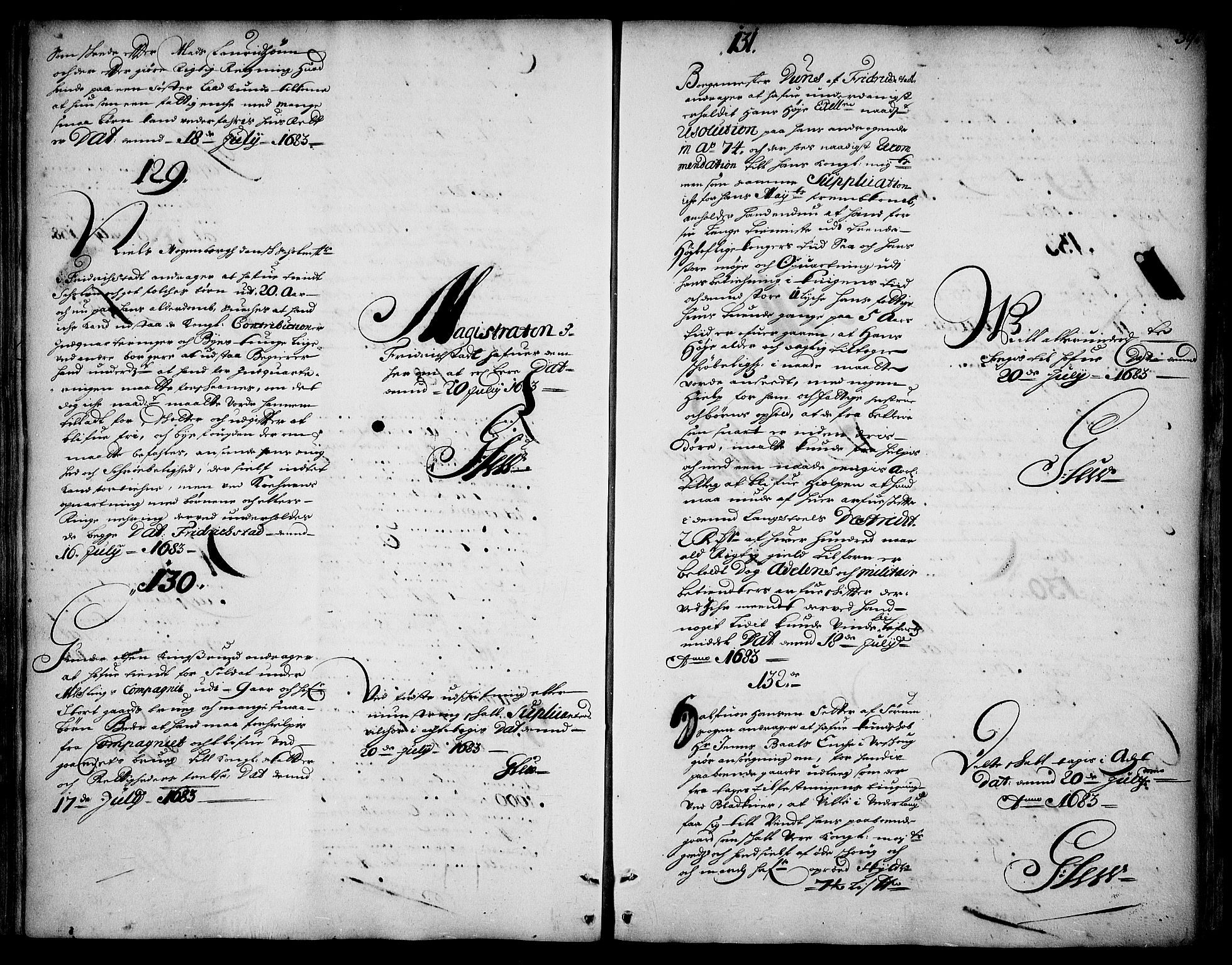 Stattholderembetet 1572-1771, AV/RA-EA-2870/Ad/L0004: Supplikasjons- og resolusjonsprotokoll, 1683-1691, p. 37b-38a