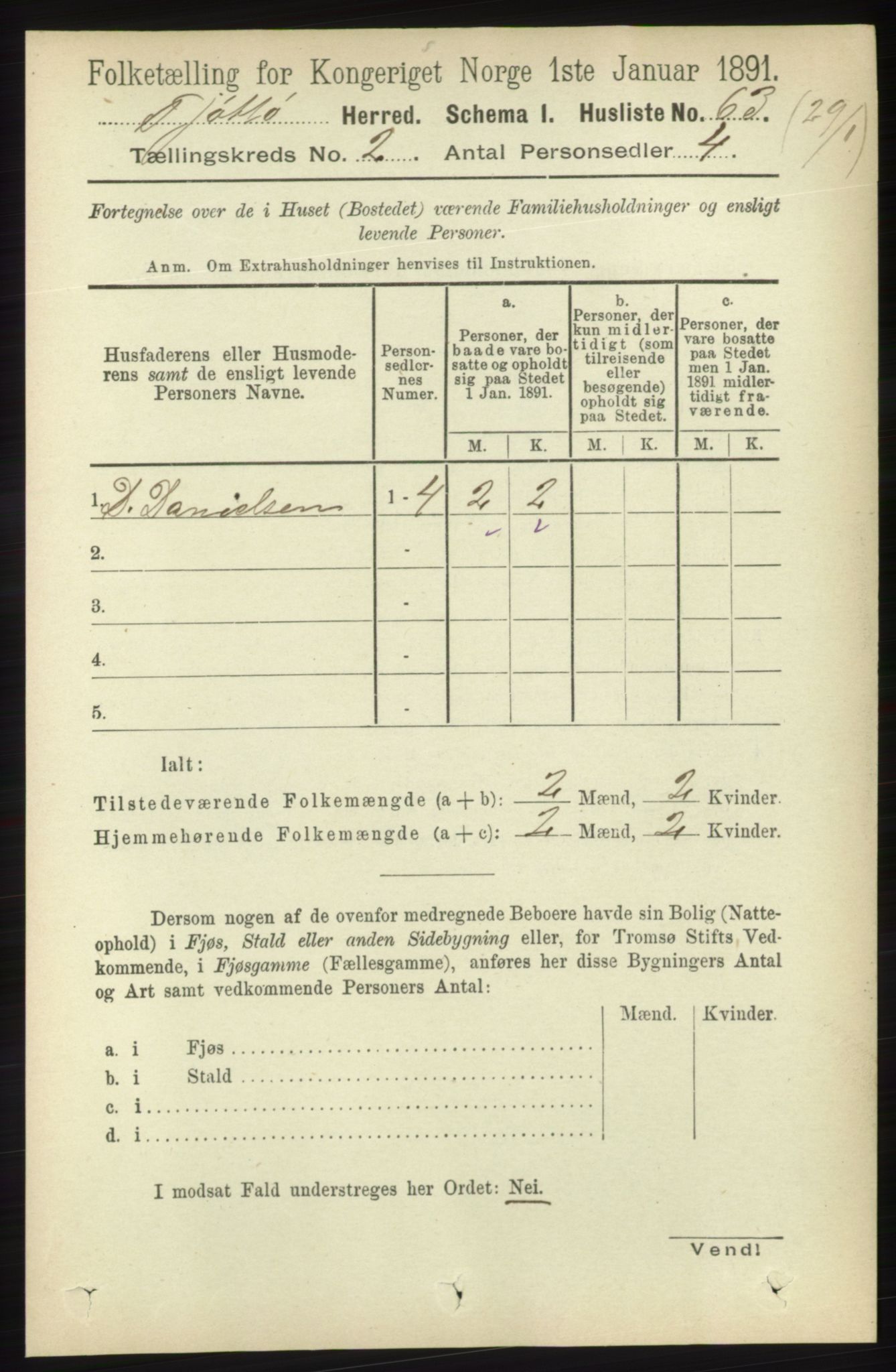 RA, 1891 census for 1817 Tjøtta, 1891, p. 887