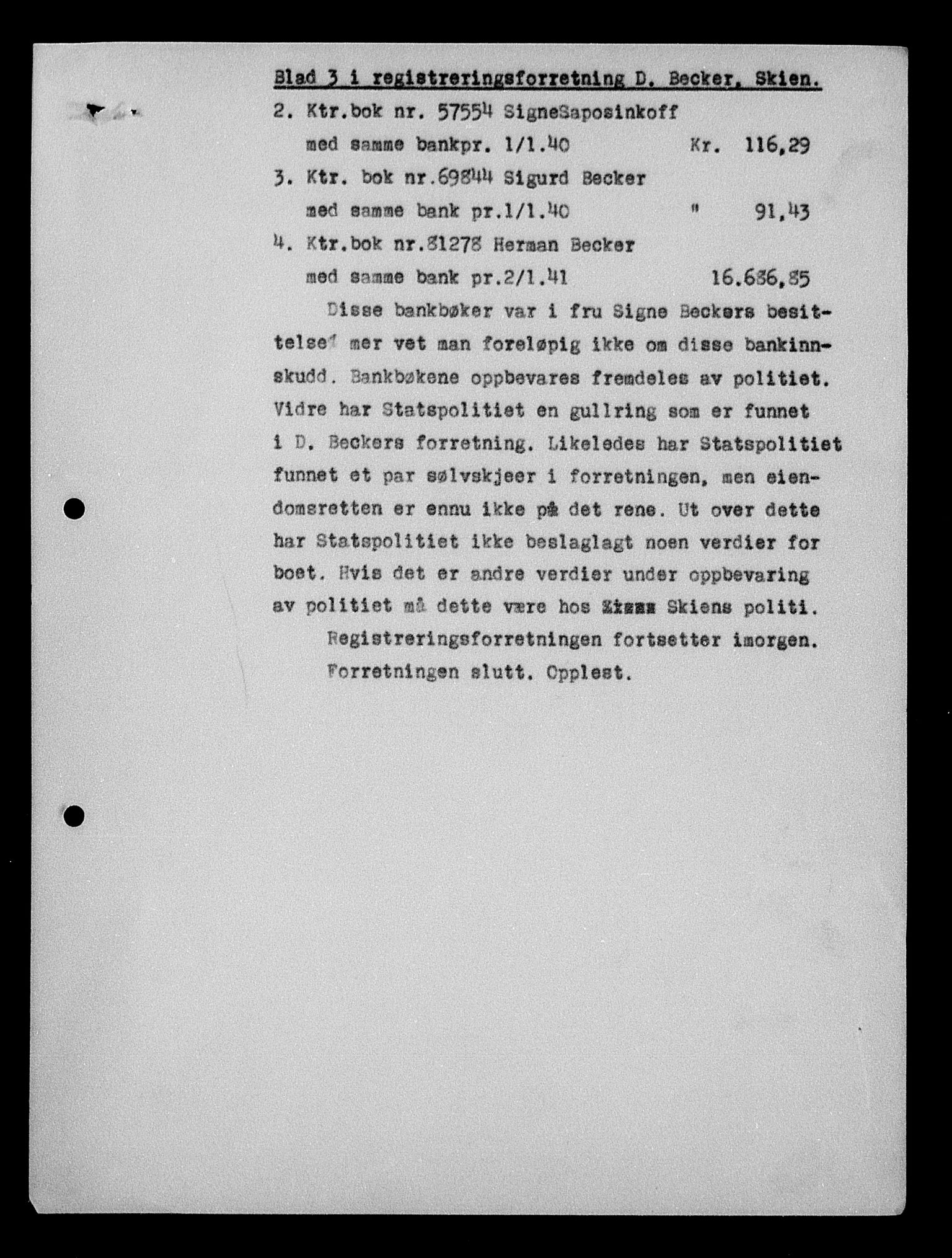 Justisdepartementet, Tilbakeføringskontoret for inndratte formuer, AV/RA-S-1564/H/Hc/Hcd/L0990: --, 1945-1947, p. 52