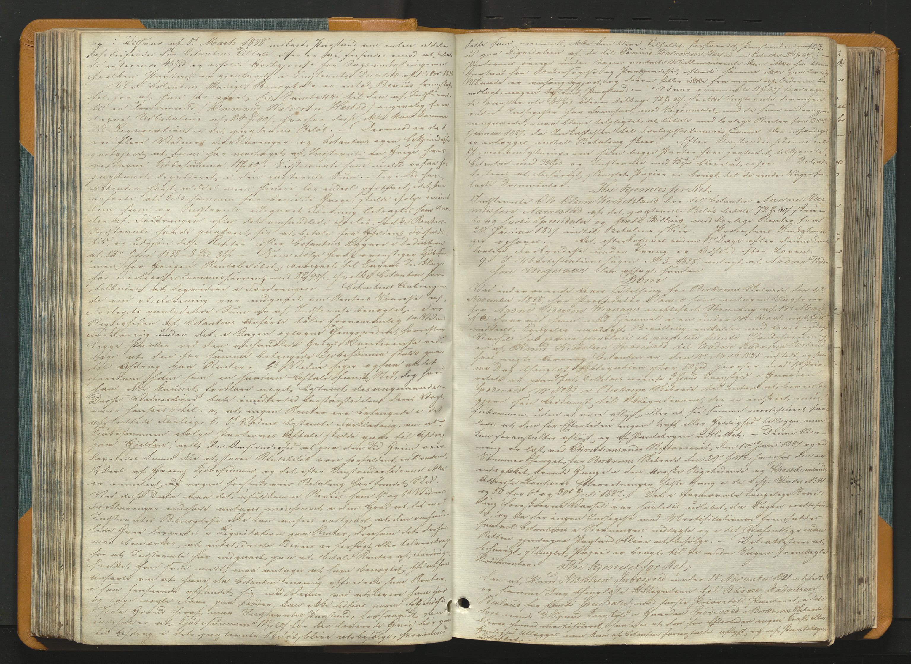 Jæren og Dalane sorenskriveri, AV/SAST-A-100306/3/30/30BAA/L0003: Tingbok for Dalane, 1837-1843, p. 102b-103a