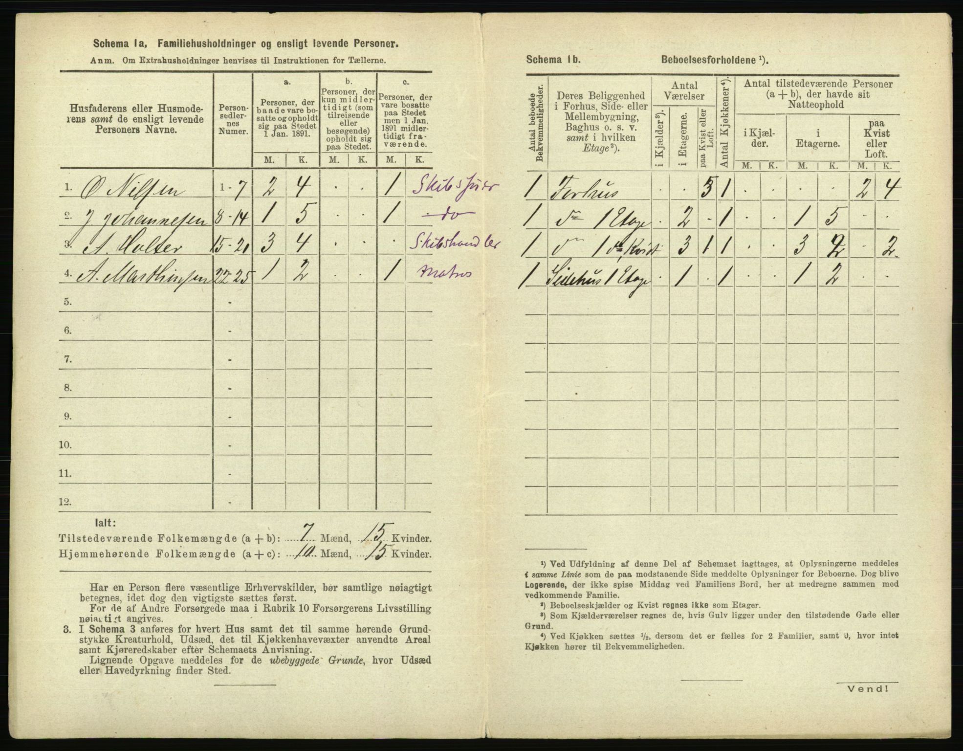 RA, 1891 census for 0103 Fredrikstad, 1891, p. 2301