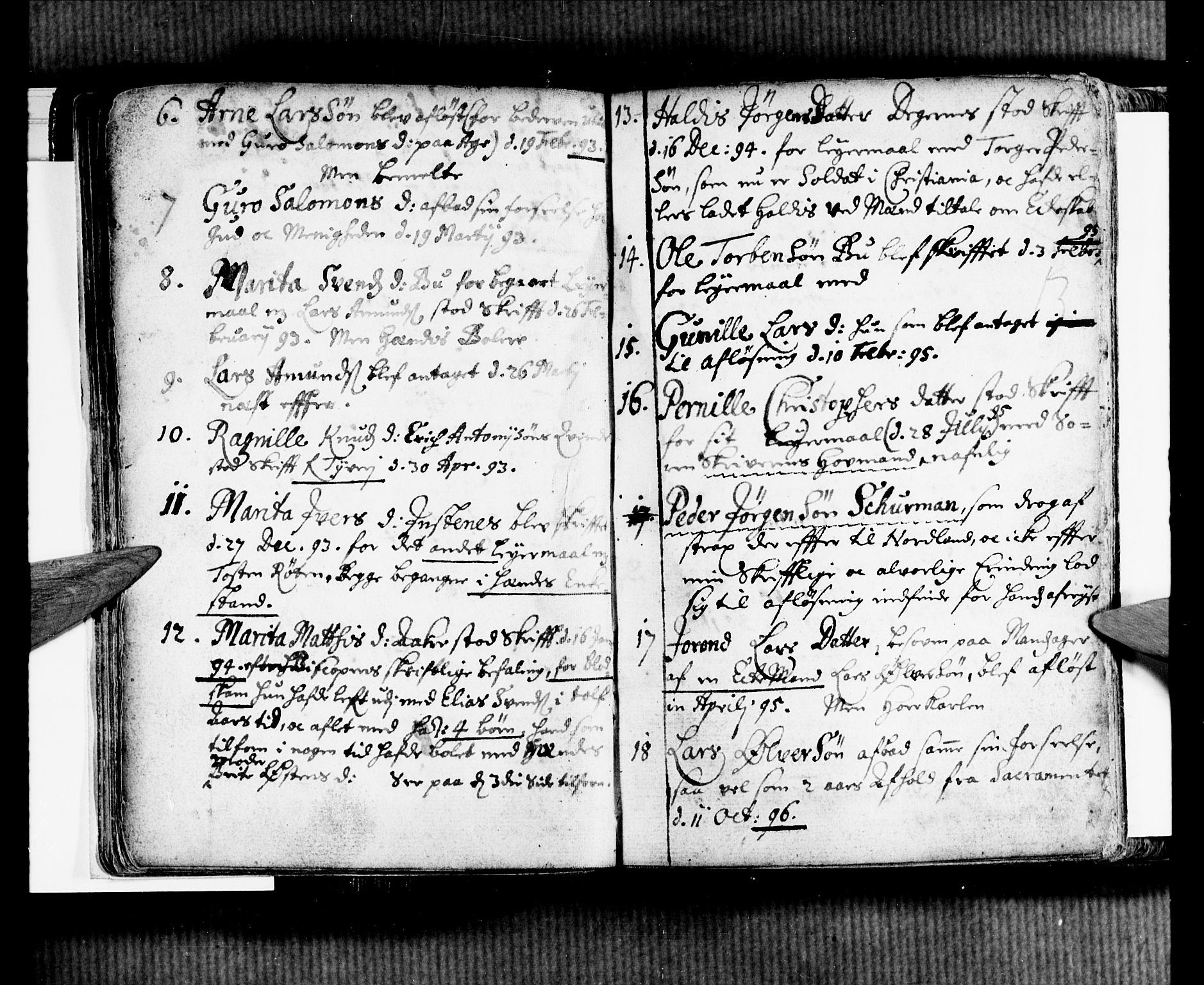 Ullensvang sokneprestembete, SAB/A-78701/H/Haa: Parish register (official) no. A 2, 1669-1732, p. 13