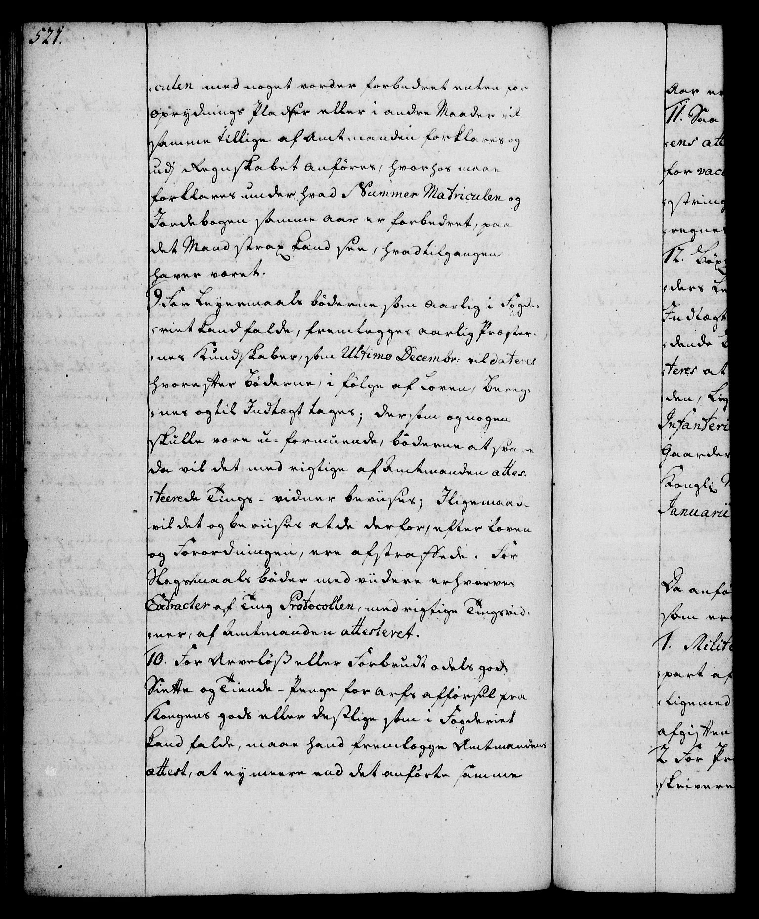 Rentekammeret, Kammerkanselliet, RA/EA-3111/G/Gg/Ggi/L0002: Norsk instruksjonsprotokoll med register (merket RK 53.35), 1729-1751, p. 521