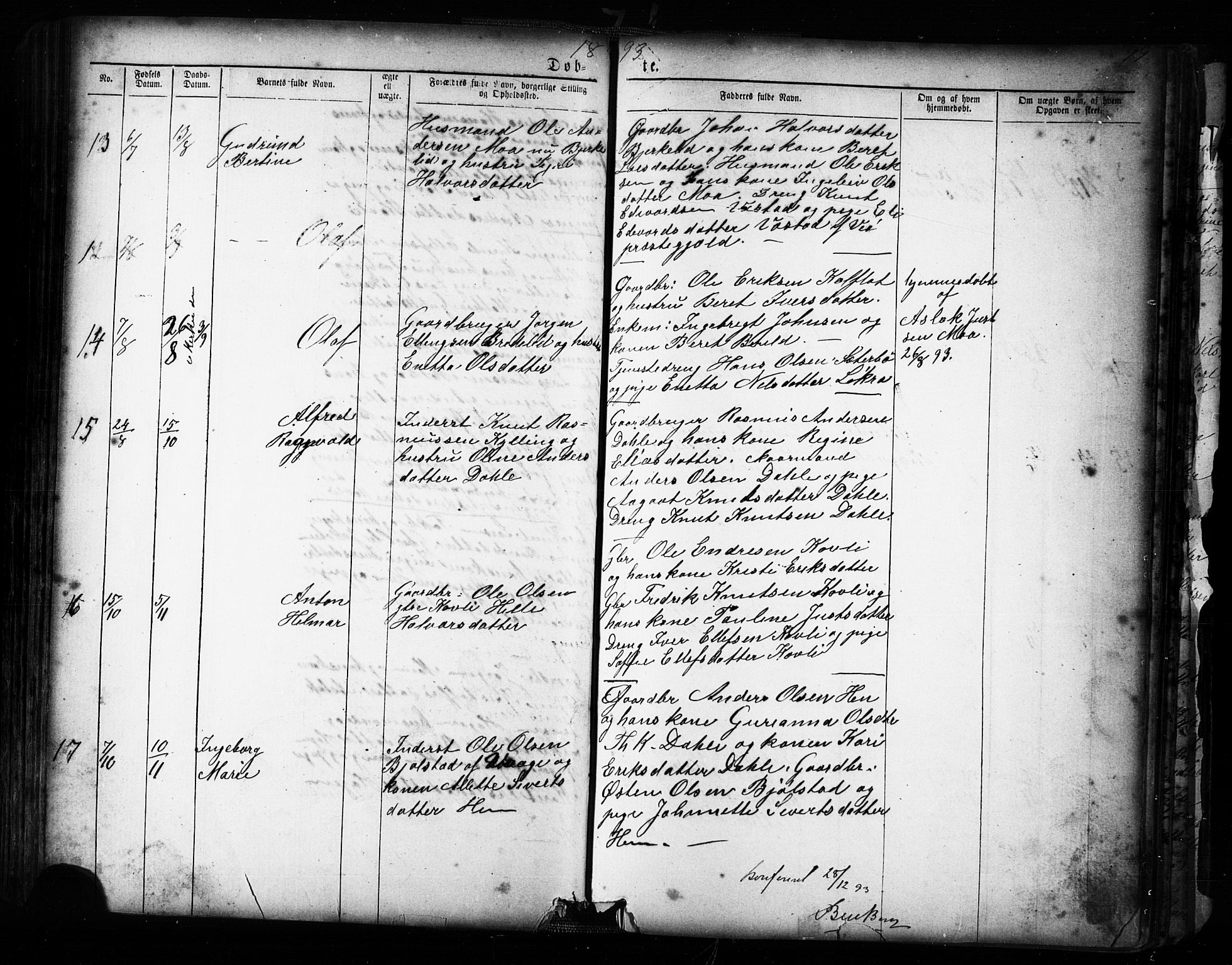 Ministerialprotokoller, klokkerbøker og fødselsregistre - Møre og Romsdal, SAT/A-1454/545/L0588: Parish register (copy) no. 545C02, 1867-1902, p. 99
