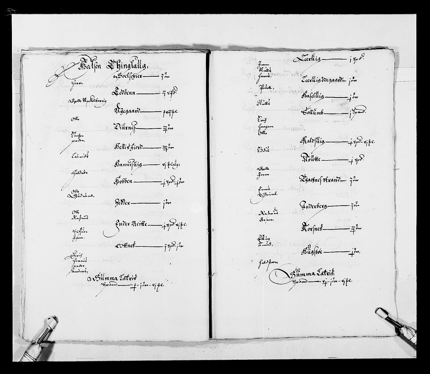 Stattholderembetet 1572-1771, RA/EA-2870/Ek/L0027/0001: Jordebøker 1633-1658: / Jordebøker for Trondheim len, 1643-1644, p. 36