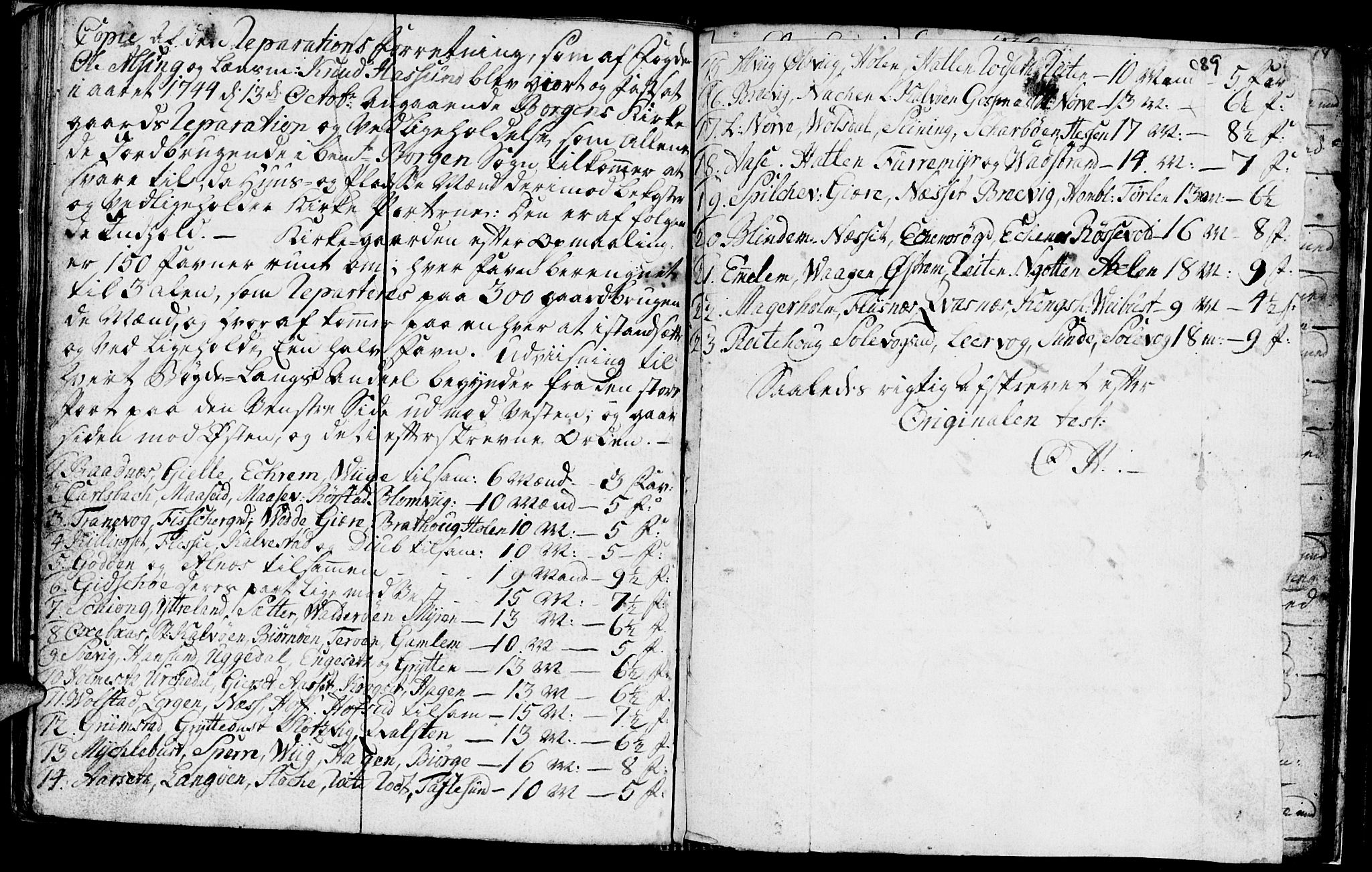 Ministerialprotokoller, klokkerbøker og fødselsregistre - Møre og Romsdal, SAT/A-1454/528/L0420: Parish register (copy) no. 528C01, 1764-1784, p. 89