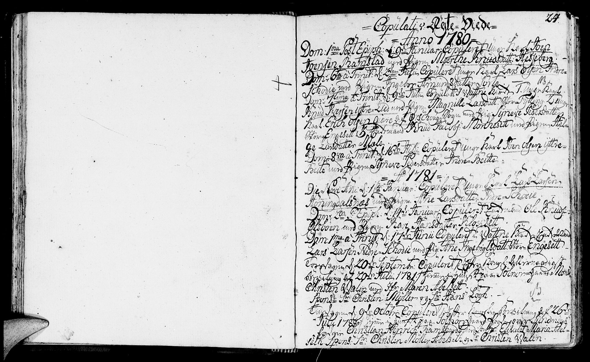 Ministerialprotokoller, klokkerbøker og fødselsregistre - Møre og Romsdal, SAT/A-1454/524/L0350: Parish register (official) no. 524A02, 1780-1817, p. 24