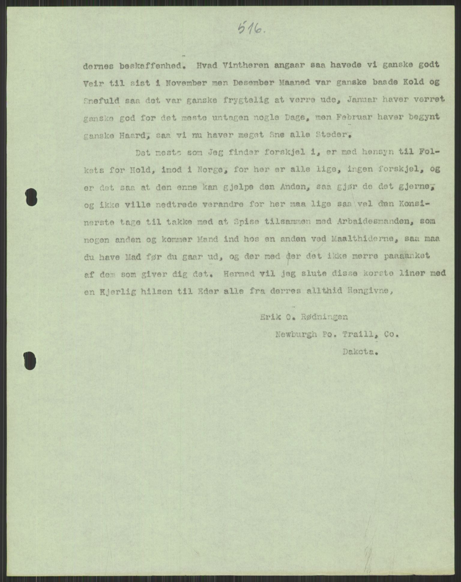 Samlinger til kildeutgivelse, Amerikabrevene, AV/RA-EA-4057/F/L0037: Arne Odd Johnsens amerikabrevsamling I, 1855-1900, p. 1157