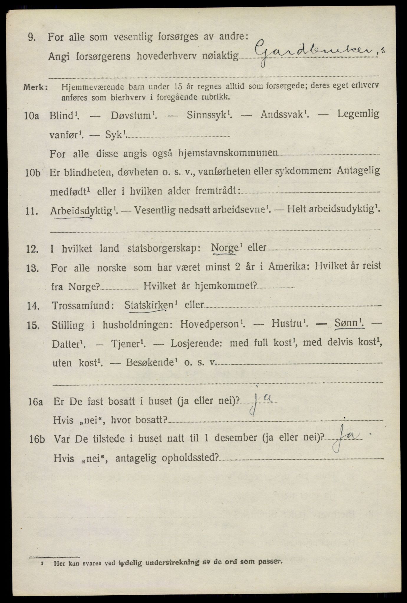 SAO, 1920 census for Råde, 1920, p. 1079