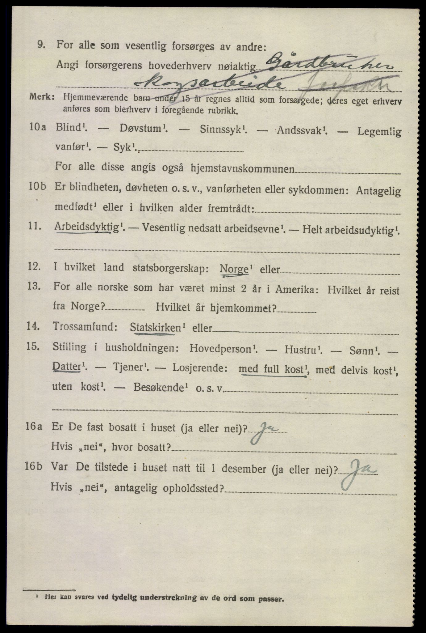 SAKO, 1920 census for Hedrum, 1920, p. 10510