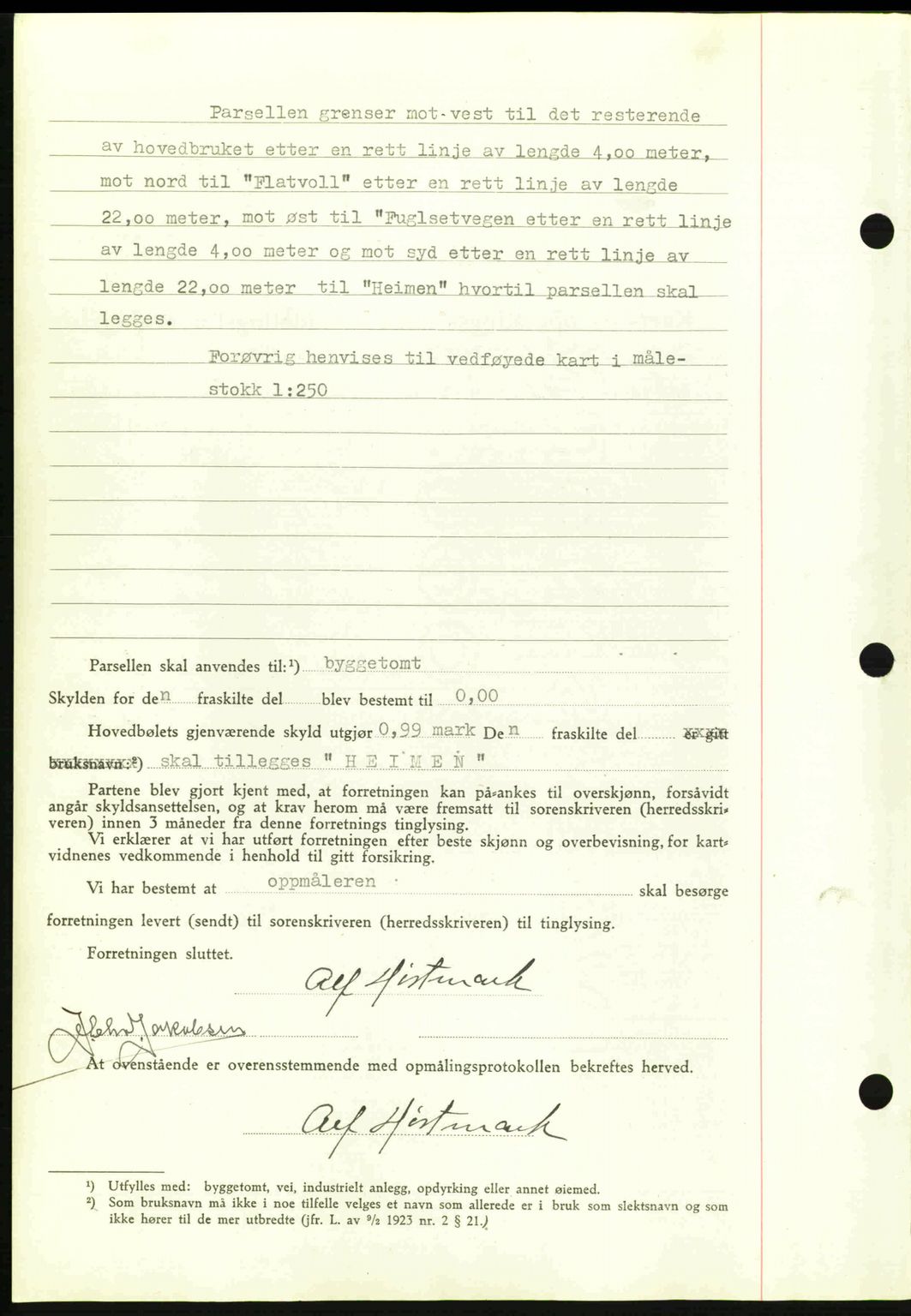 Romsdal sorenskriveri, AV/SAT-A-4149/1/2/2C: Mortgage book no. A11, 1941-1942, Diary no: : 1978/1941