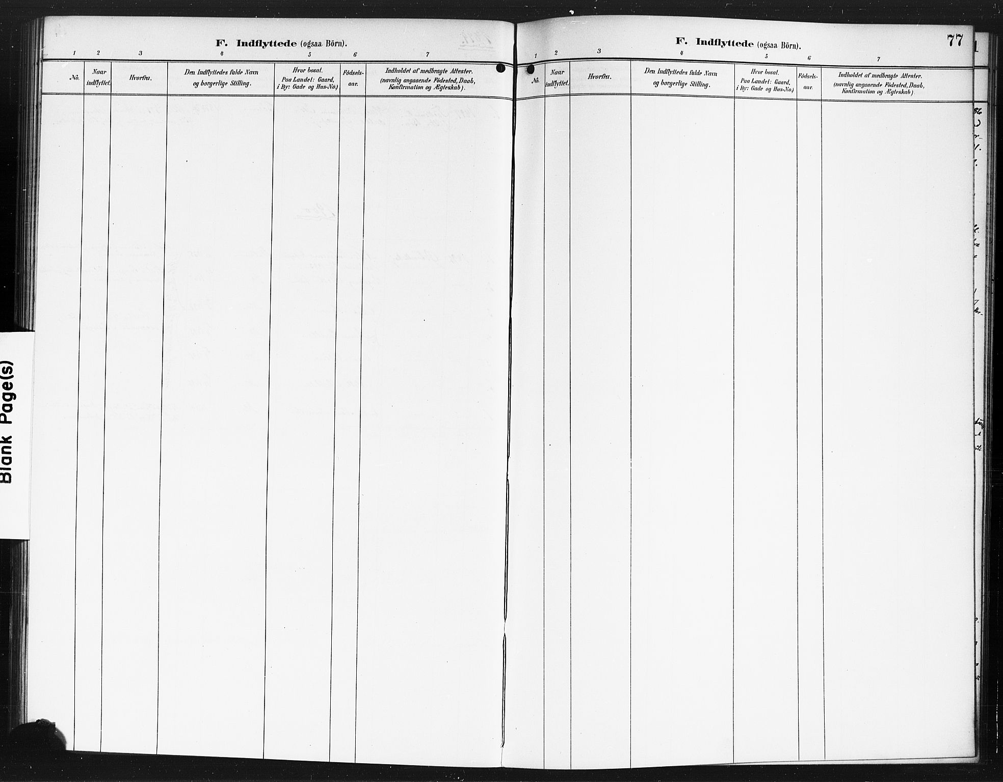 Rødenes prestekontor Kirkebøker, AV/SAO-A-2005/F/Fb/L0002: Parish register (official) no. II 2, 1890-1900, p. 77