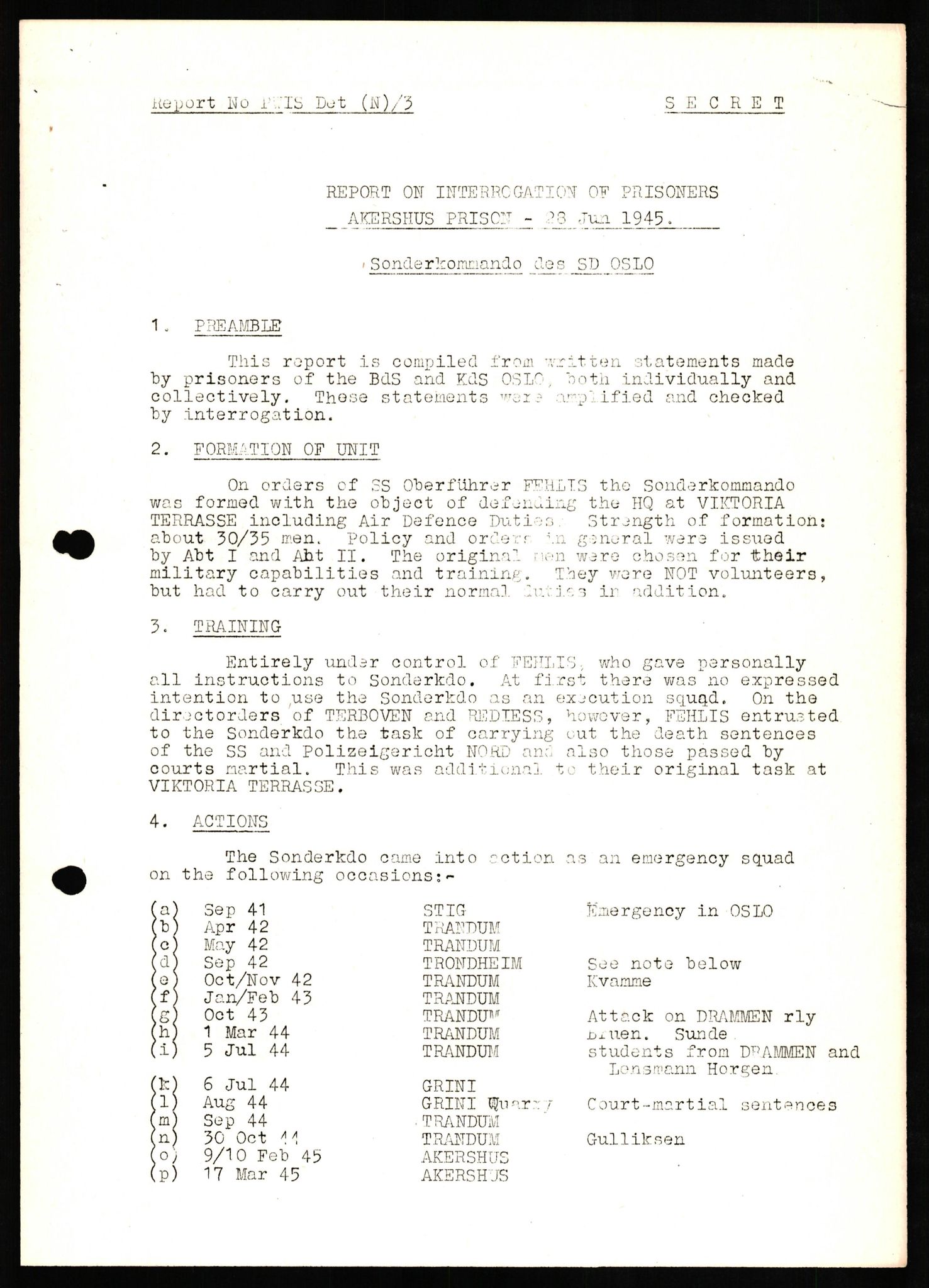 Forsvaret, Forsvarets overkommando II, RA/RAFA-3915/D/Db/L0022: CI Questionaires. Tyske okkupasjonsstyrker i Norge. Tyskere., 1945-1946, p. 225