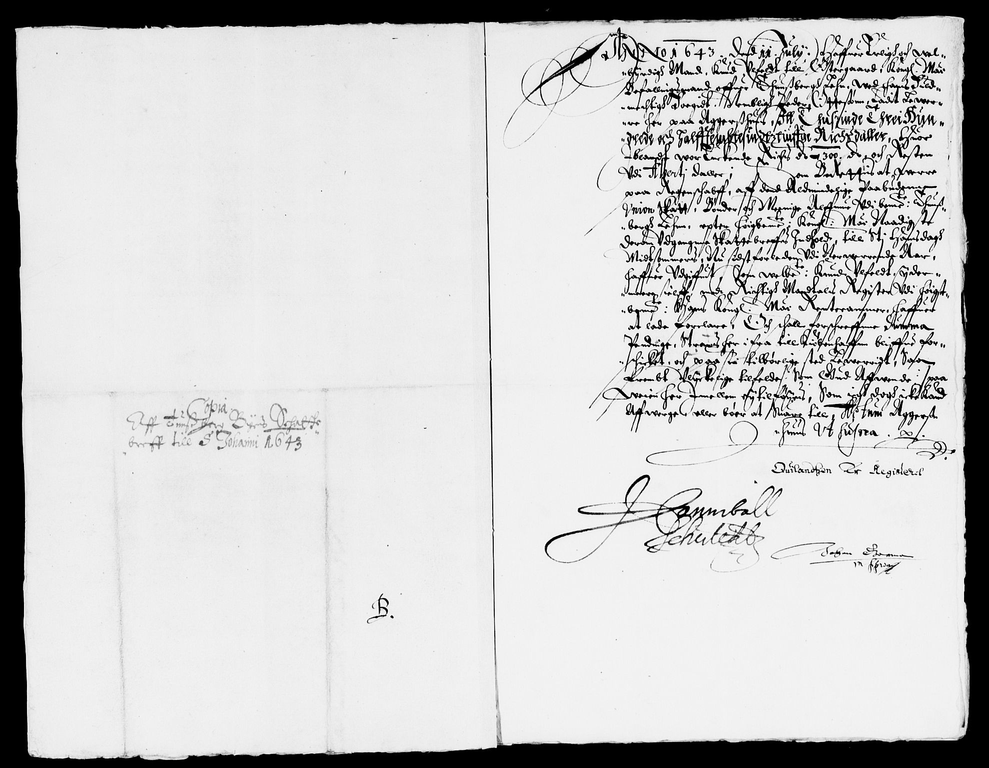 Rentekammeret inntil 1814, Reviderte regnskaper, Lensregnskaper, AV/RA-EA-5023/R/Rb/Rbo/L0024: Tønsberg len, 1642-1644