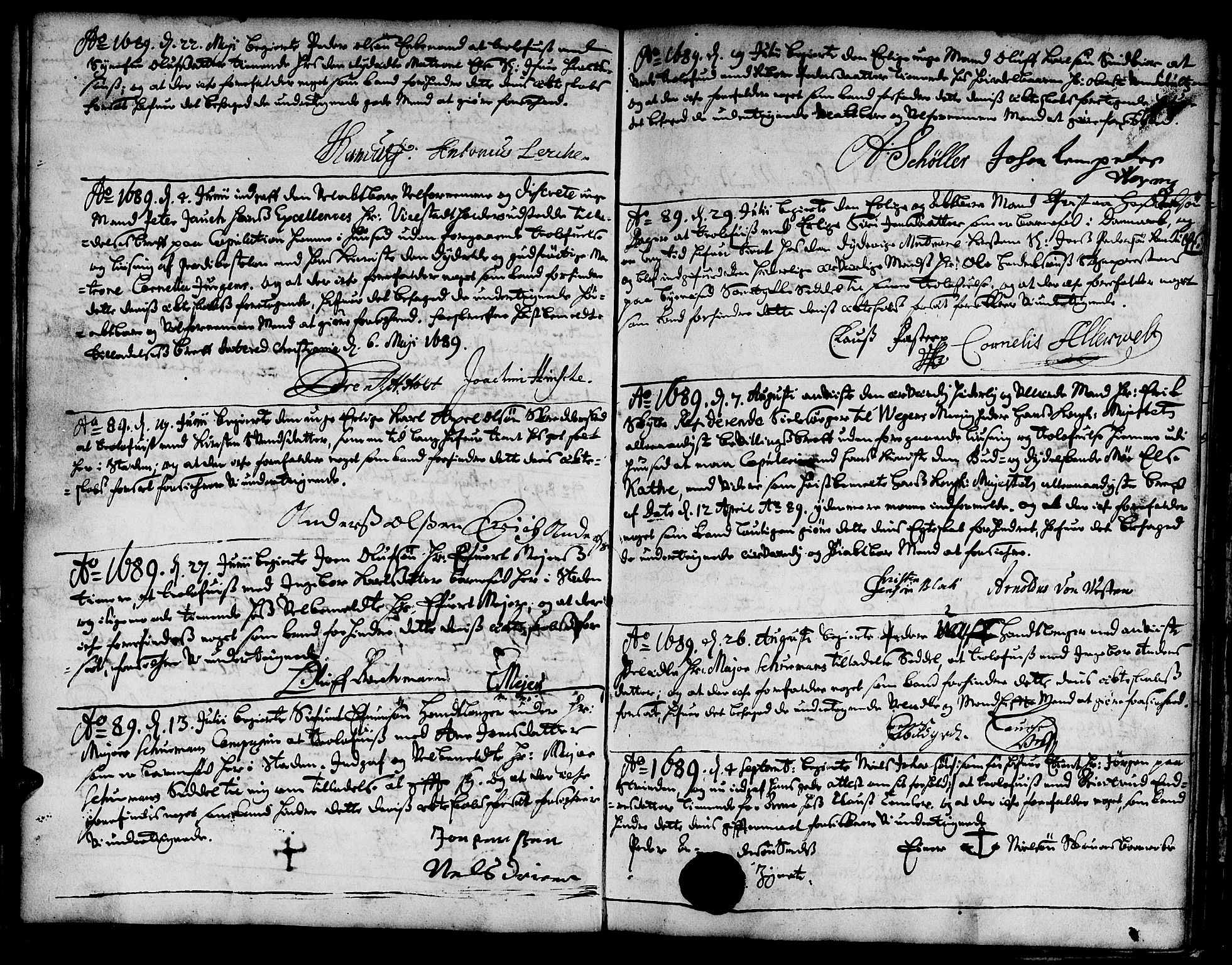 Ministerialprotokoller, klokkerbøker og fødselsregistre - Sør-Trøndelag, SAT/A-1456/601/L0033: Parish register (official) no. 601A01, 1679-1728