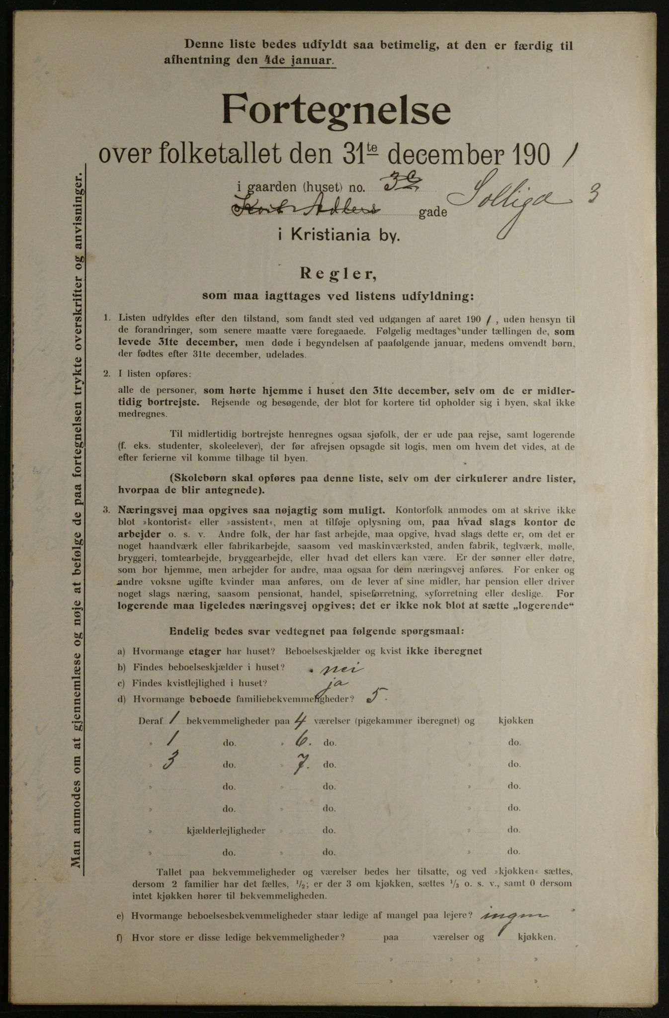 OBA, Municipal Census 1901 for Kristiania, 1901, p. 15347