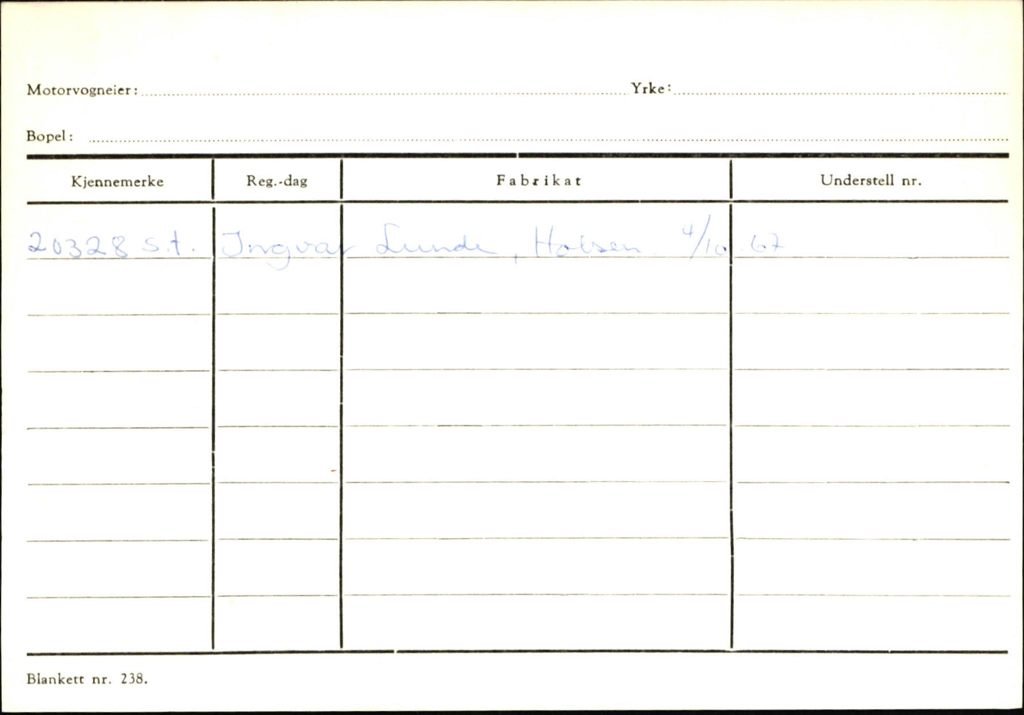 Statens vegvesen, Sogn og Fjordane vegkontor, AV/SAB-A-5301/4/F/L0132: Eigarregister Askvoll A-Å. Balestrand A-Å, 1945-1975, p. 1618