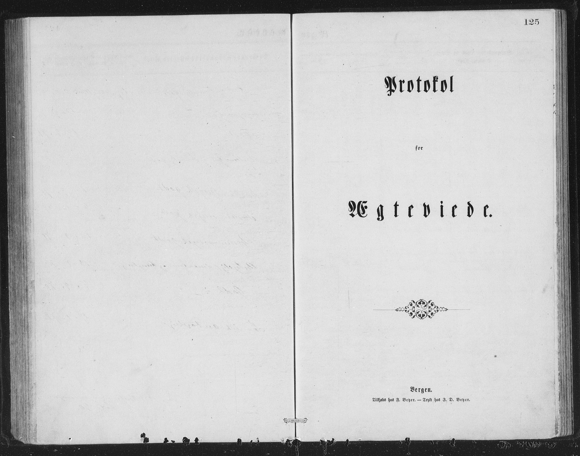 Åsane sokneprestembete, AV/SAB-A-79401/H/Hab: Parish register (copy) no. A 1, 1870-1884, p. 125