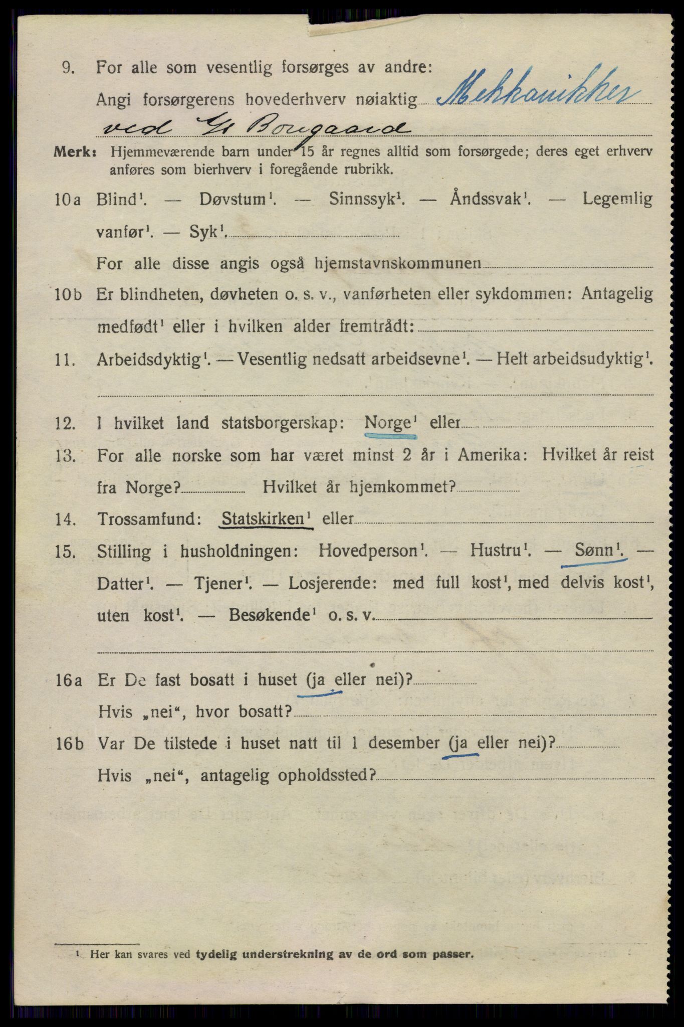 SAO, 1920 census for Sarpsborg, 1920, p. 17299