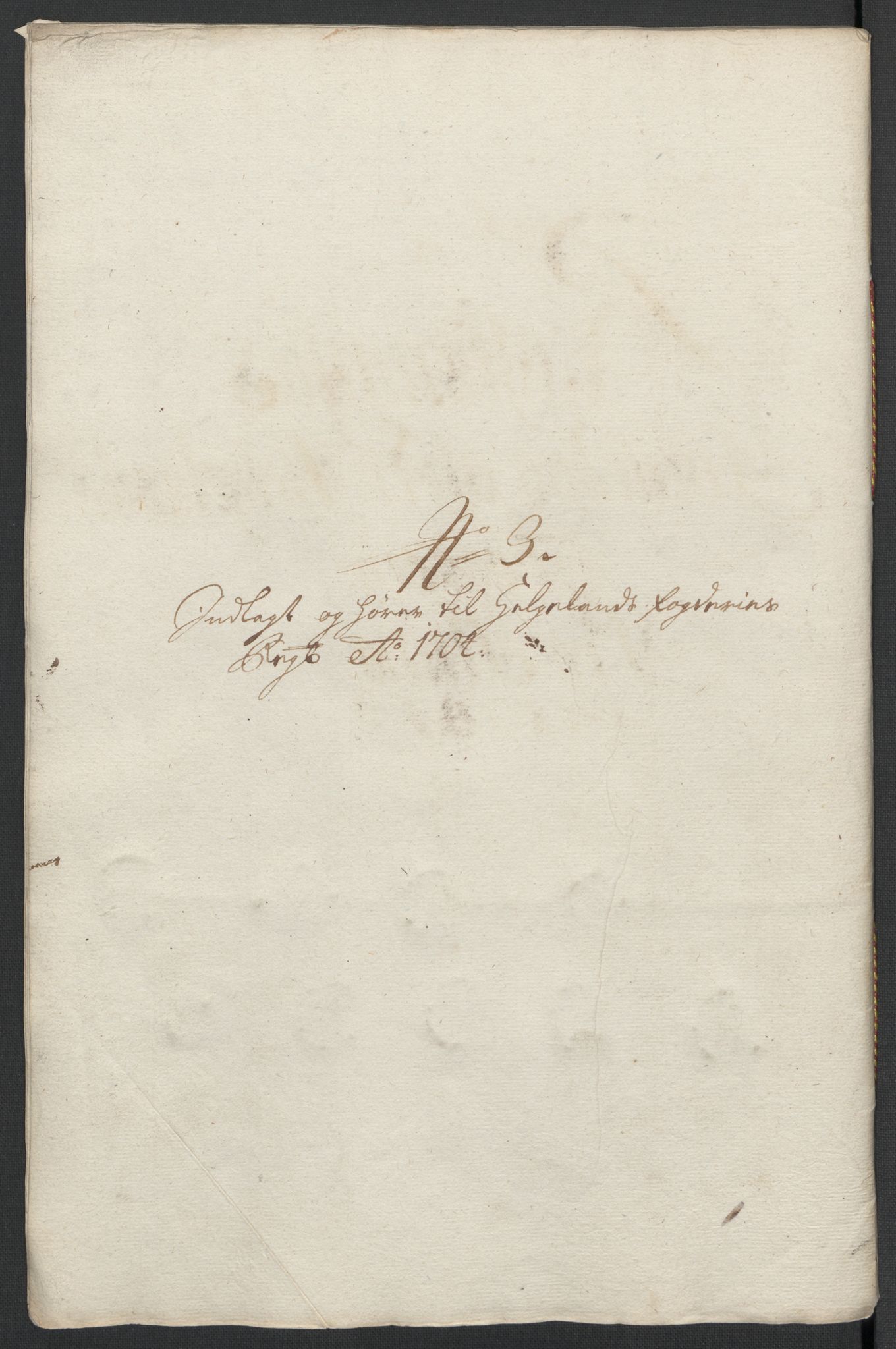 Rentekammeret inntil 1814, Reviderte regnskaper, Fogderegnskap, AV/RA-EA-4092/R65/L4508: Fogderegnskap Helgeland, 1702-1705, p. 313