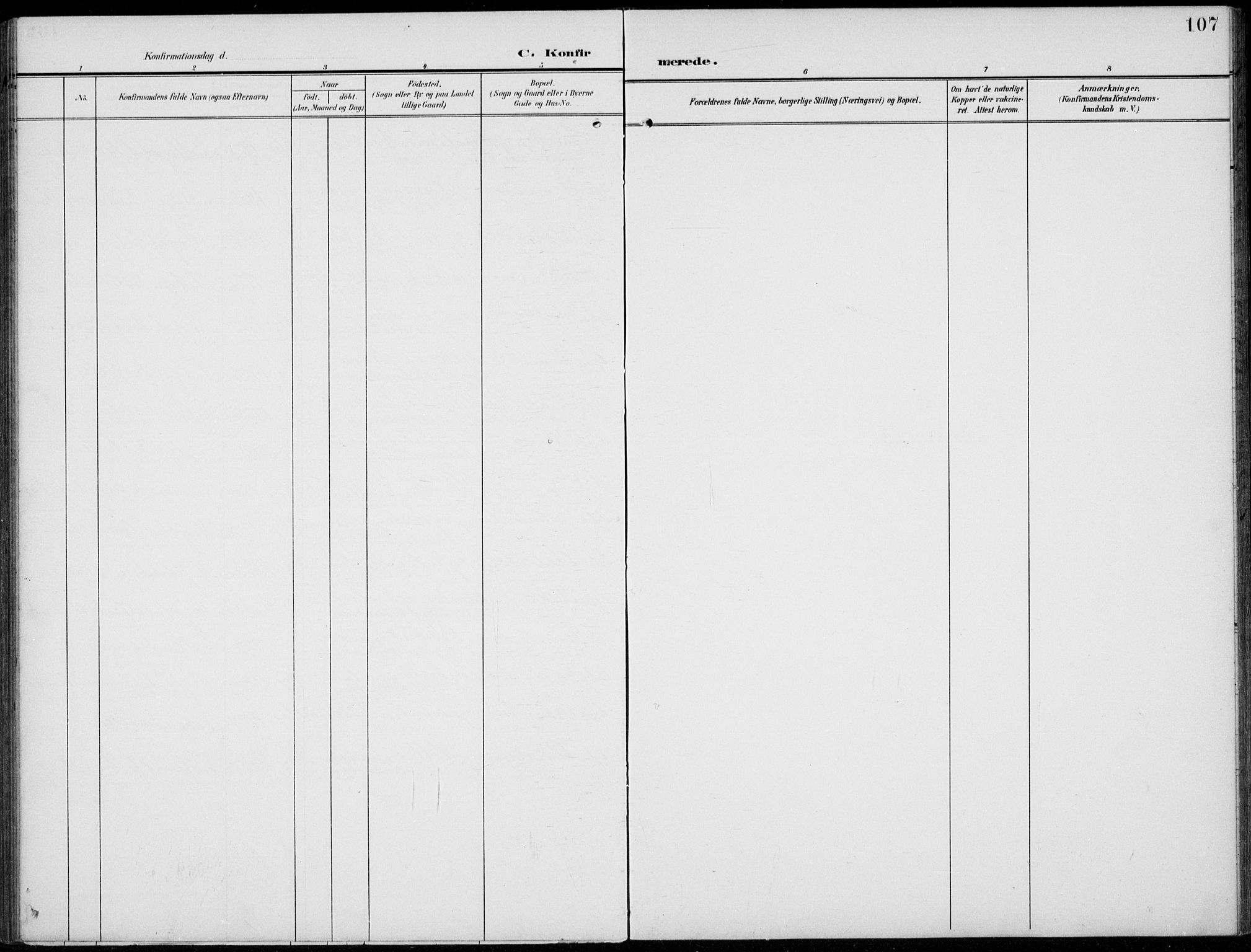 Kvikne prestekontor, AV/SAH-PREST-064/H/Ha/Hab/L0004: Parish register (copy) no. 4, 1902-1937, p. 107