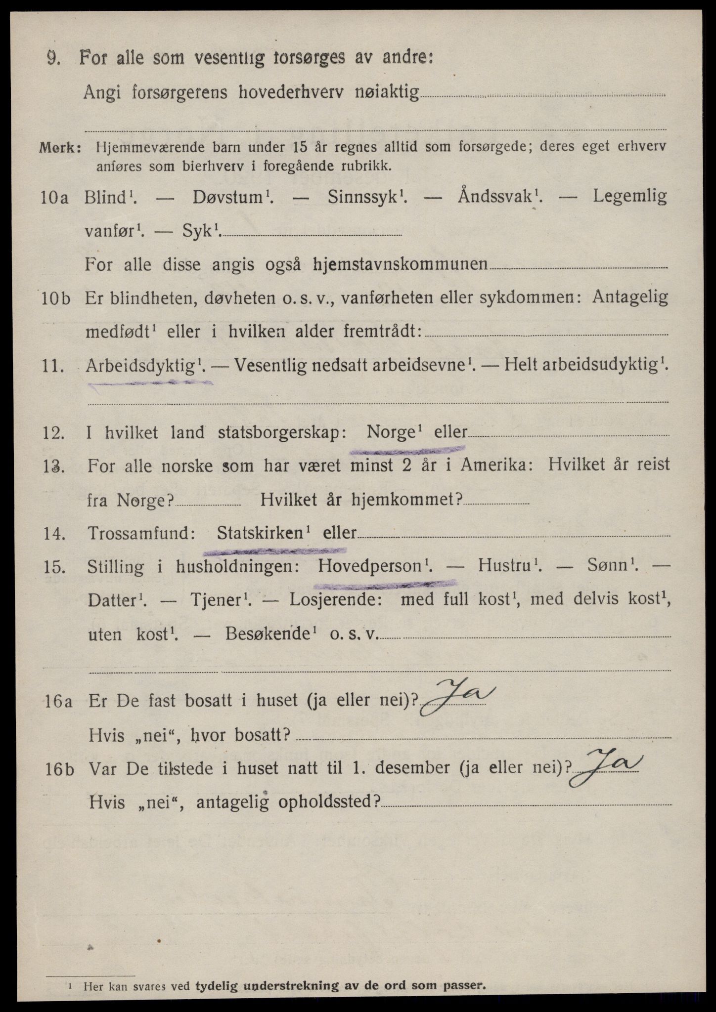 SAT, 1920 census for Hjørundfjord, 1920, p. 3014