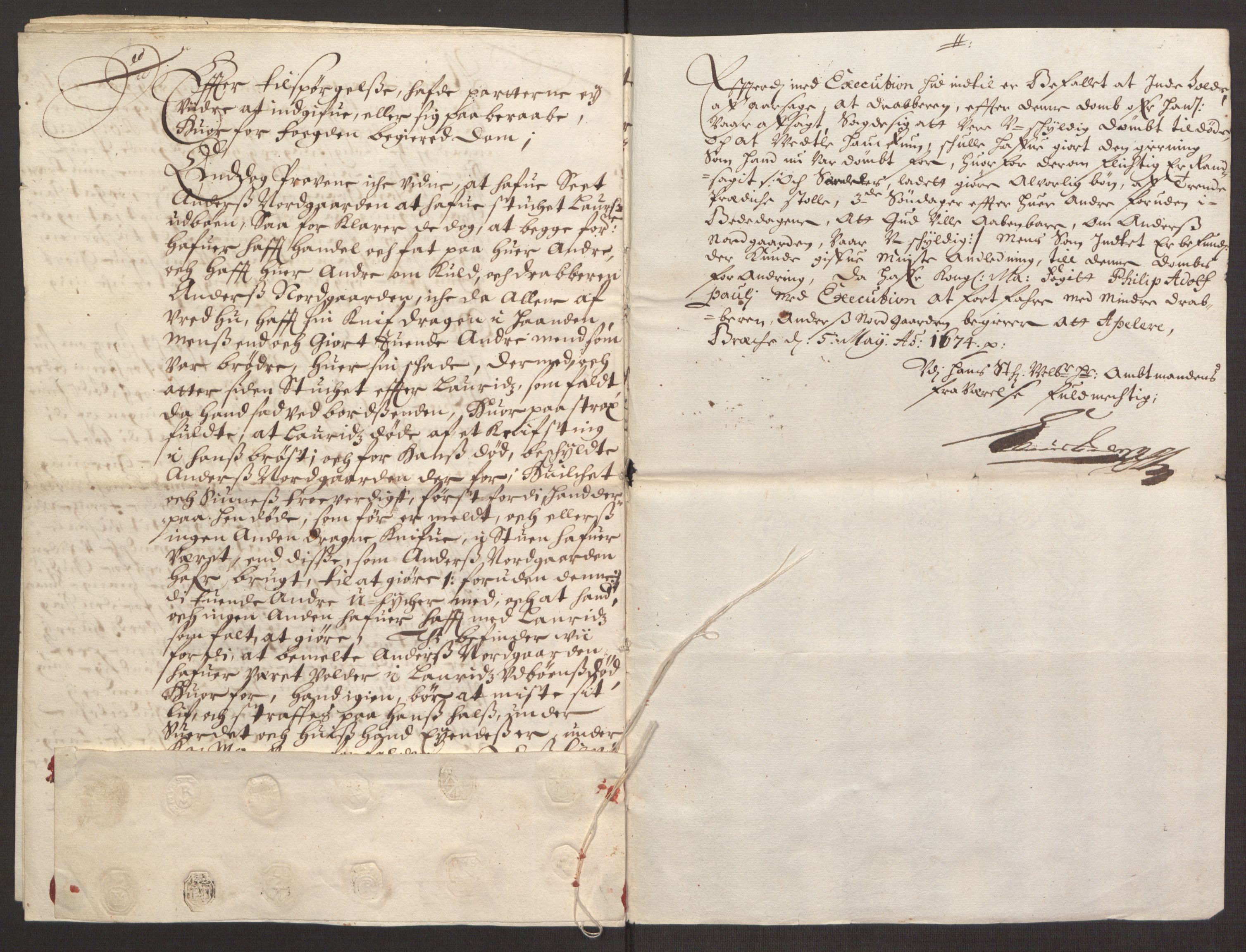 Rentekammeret inntil 1814, Reviderte regnskaper, Fogderegnskap, AV/RA-EA-4092/R35/L2062: Fogderegnskap Øvre og Nedre Telemark, 1674, p. 388