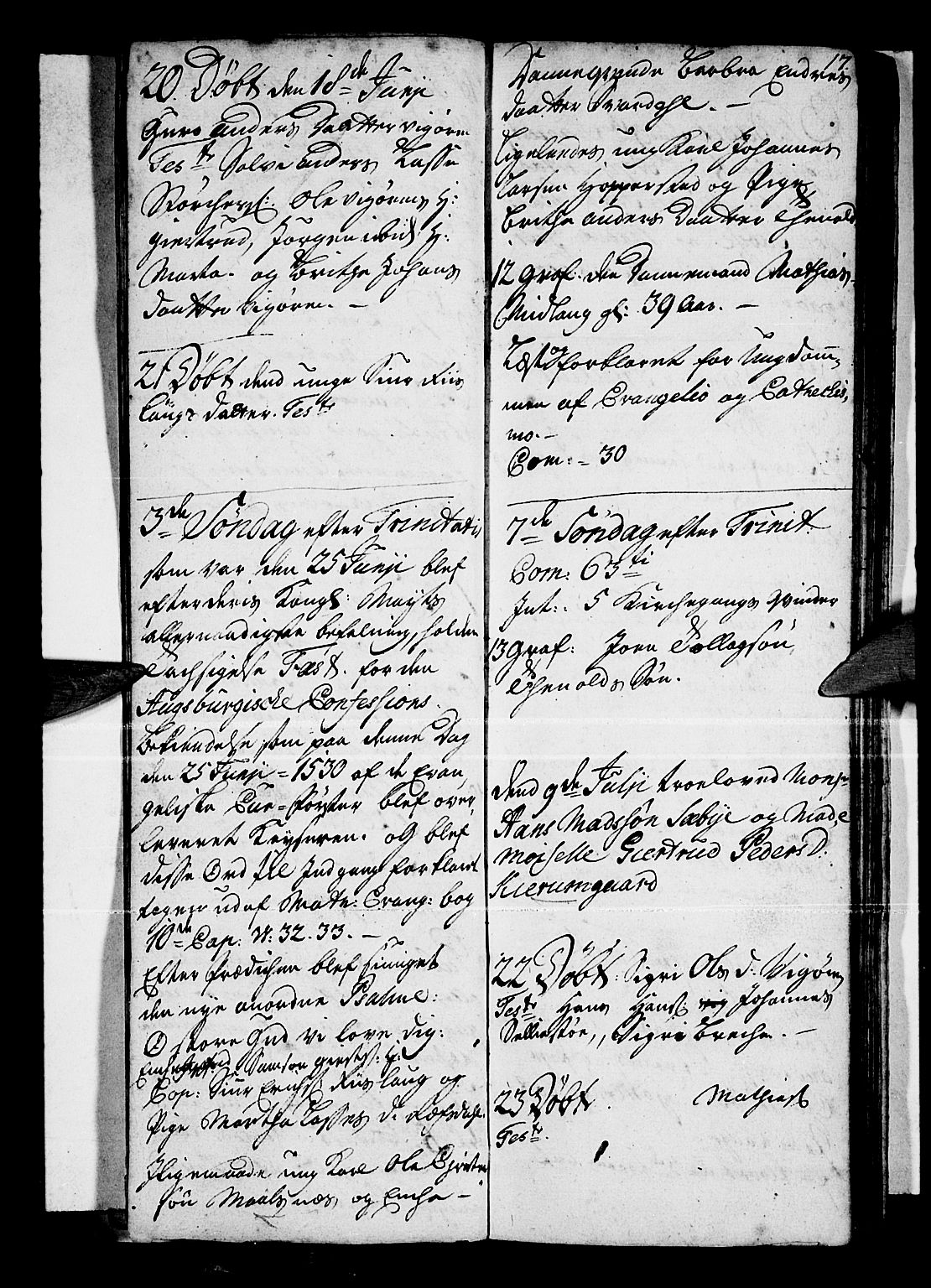 Vik sokneprestembete, SAB/A-81501: Parish register (official) no. A 1 /1, 1727-1740, p. 17