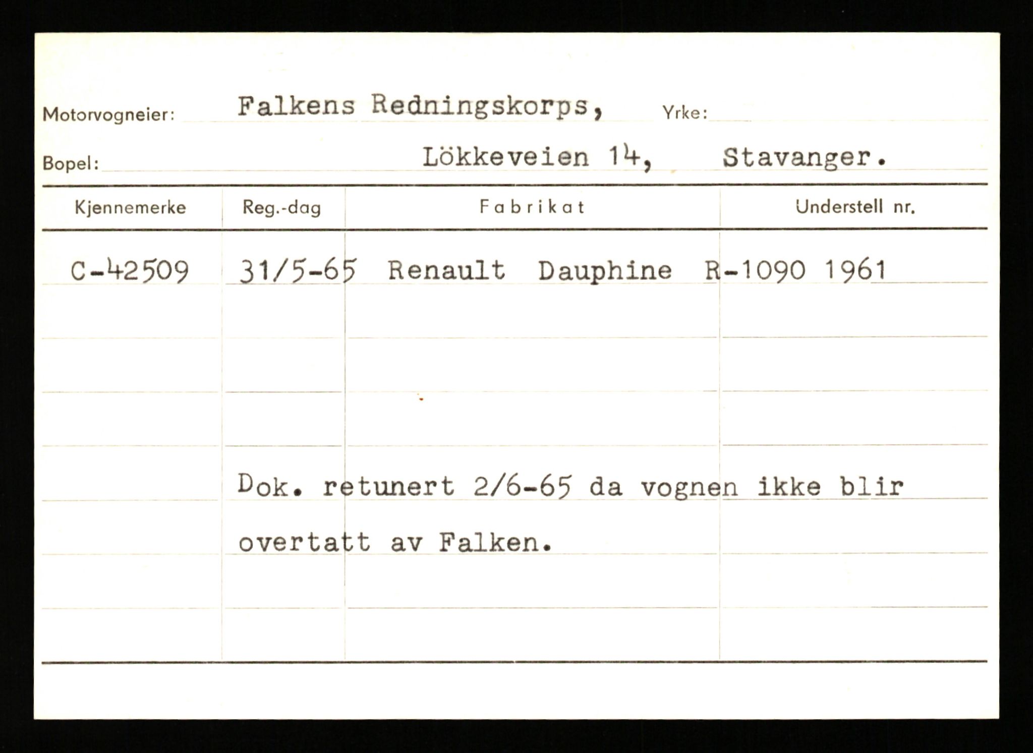 Stavanger trafikkstasjon, SAST/A-101942/0/G/L0006: Registreringsnummer: 34250 - 49007, 1930-1971, p. 2199