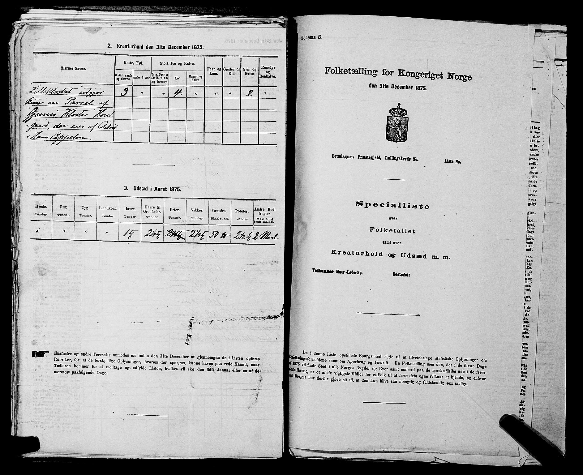 SAKO, 1875 census for 0818P Solum, 1875, p. 826