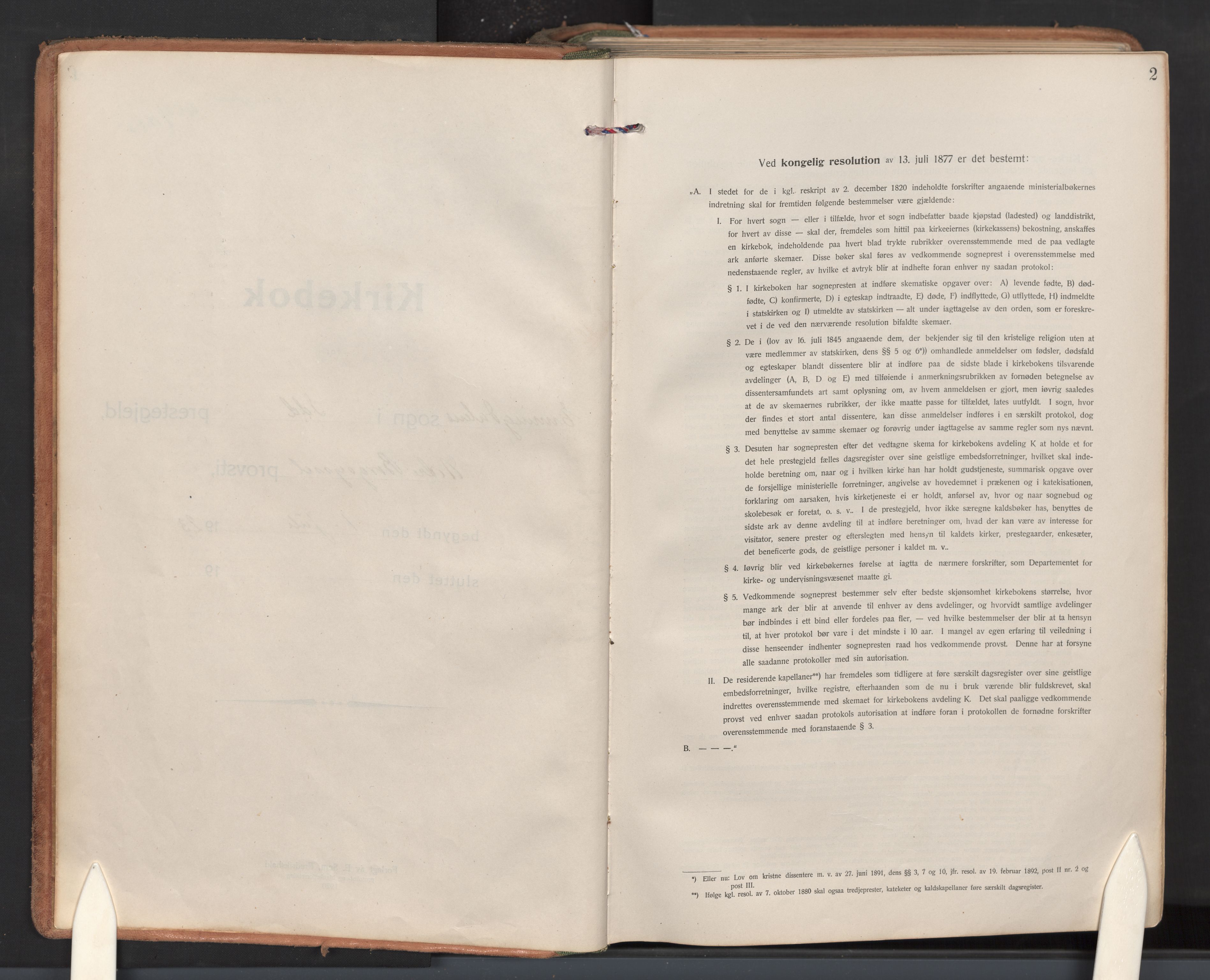 Idd prestekontor Kirkebøker, SAO/A-10911/F/Fb/L0003: Parish register (official) no. II 3, 1923-1972, p. 2