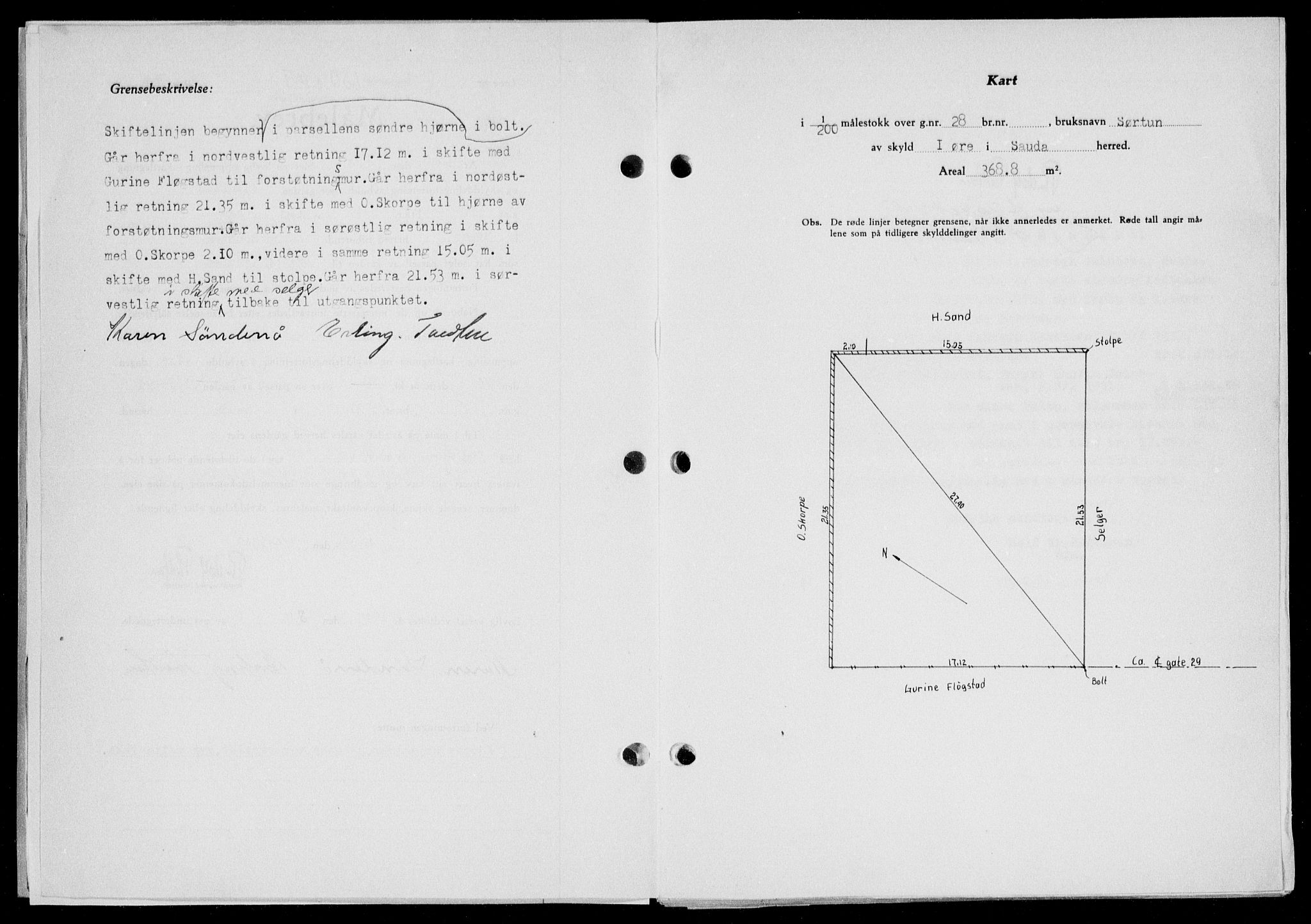 Ryfylke tingrett, SAST/A-100055/001/II/IIB/L0104: Mortgage book no. 83, 1948-1949, Diary no: : 650/1949